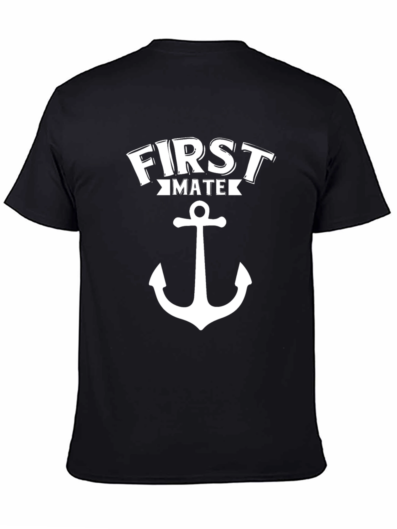 First Mate Anchor Graphic Tee - Nautical T-Shirt