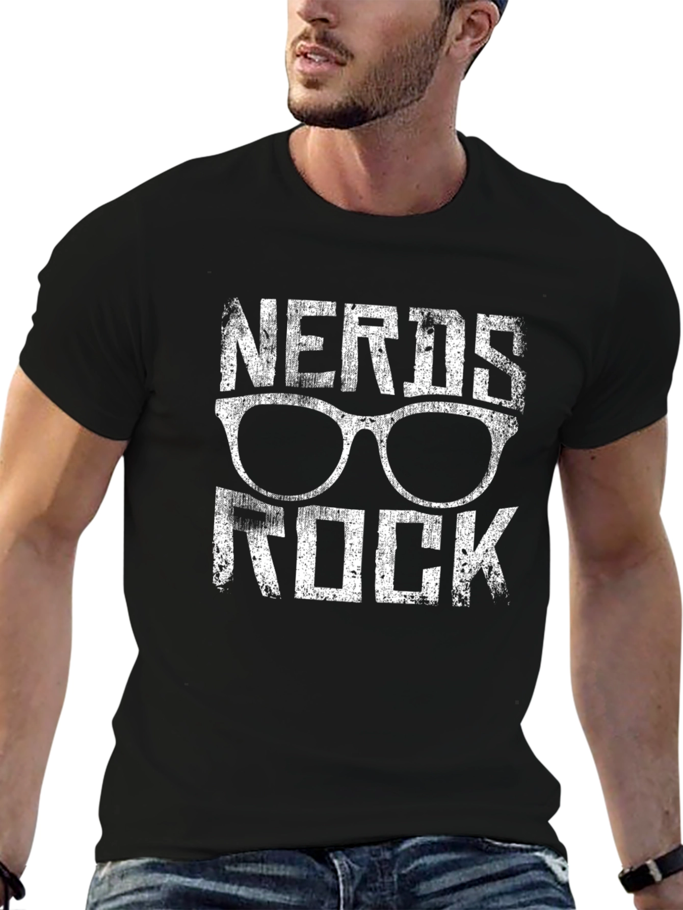 Nerds Rock Graphic Tee - Geek Chic T-Shirt