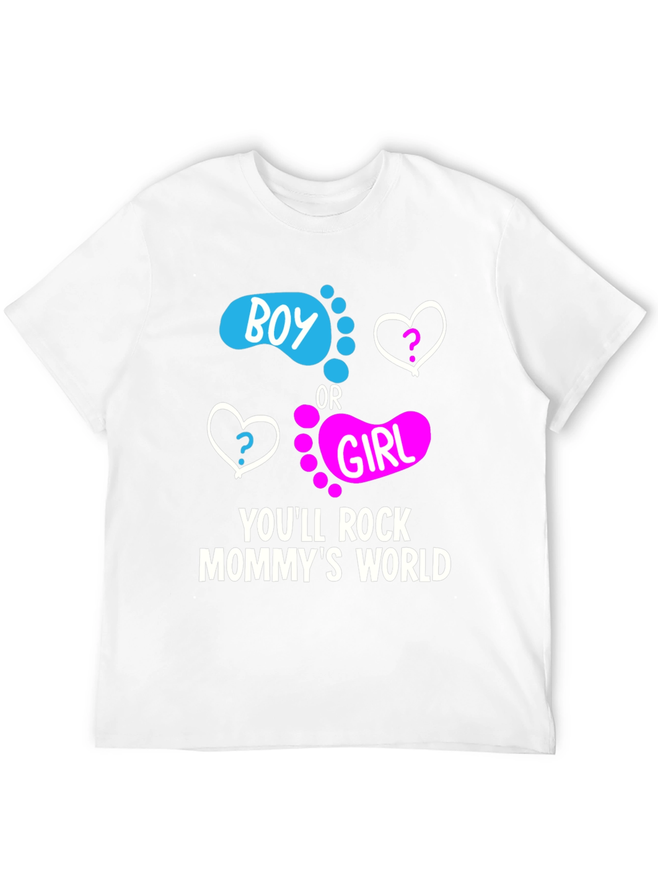 Boy or Girl Gender Reveal T-Shirt