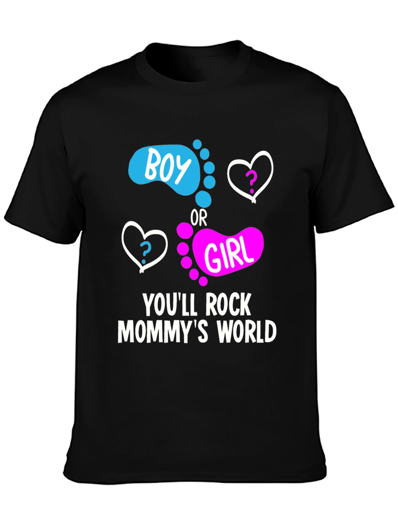 Boy or Girl Gender Reveal T-Shirt