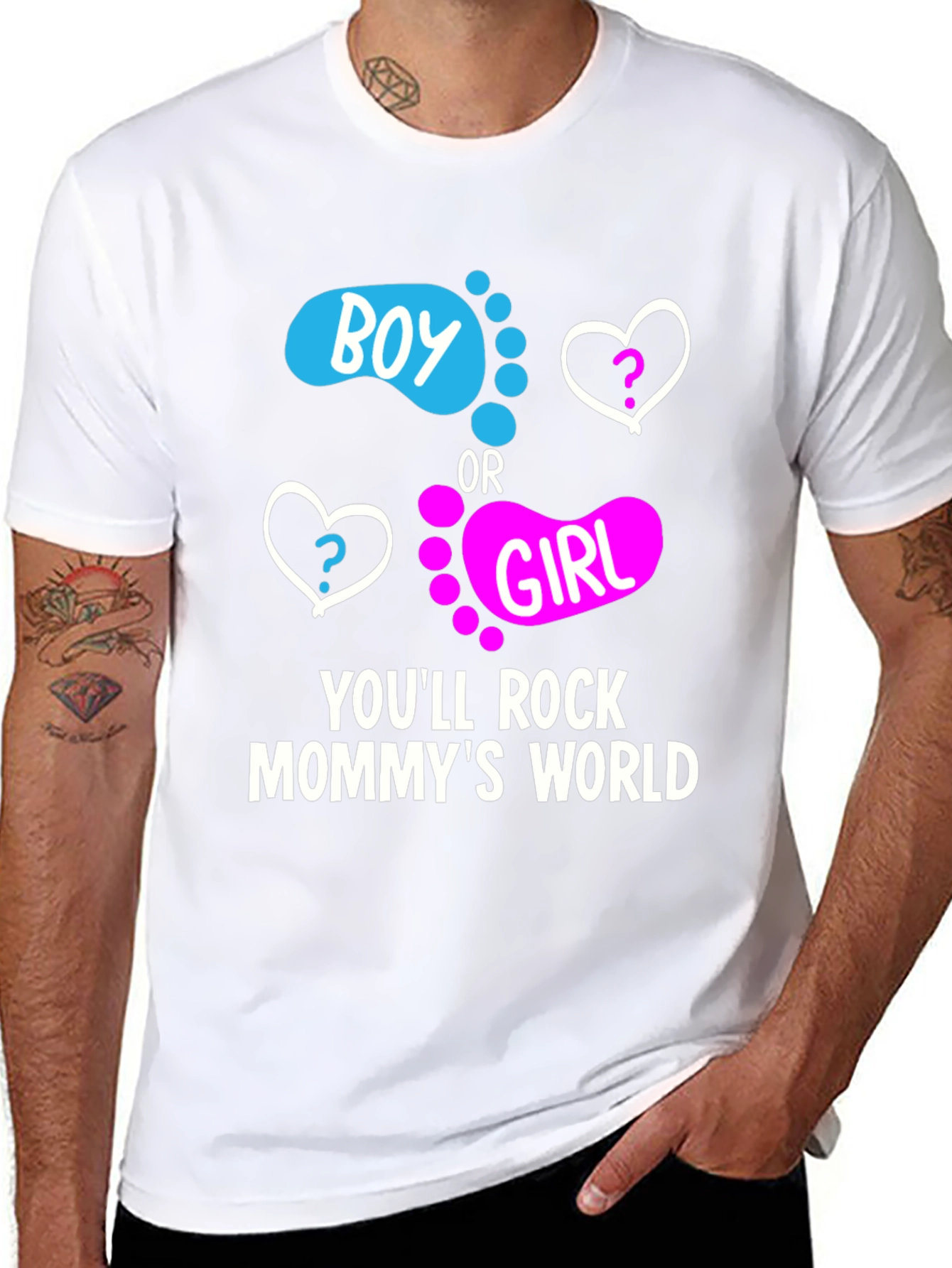 Boy or Girl Gender Reveal T-Shirt