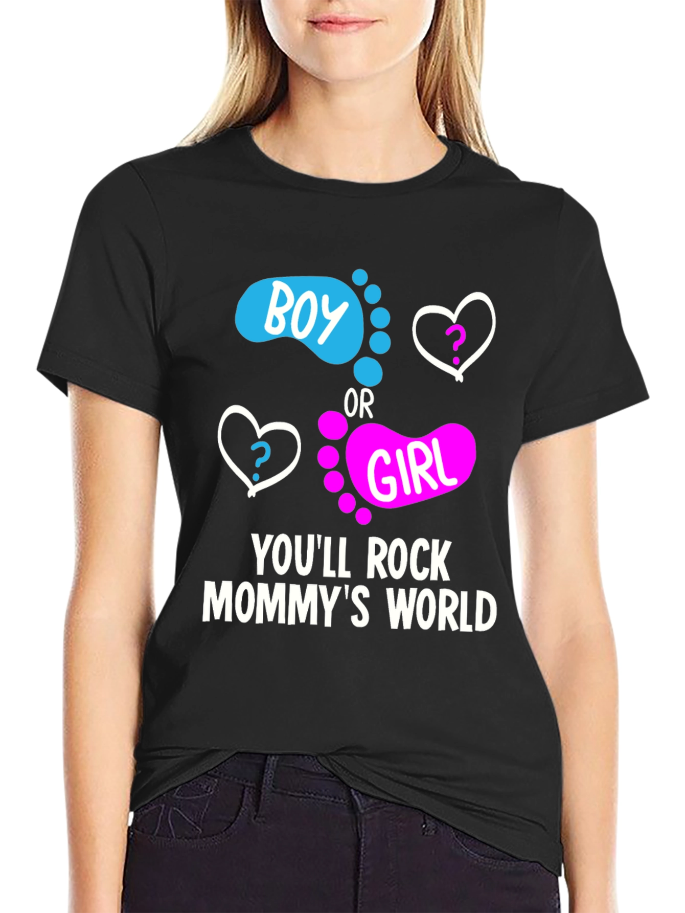 Boy or Girl Gender Reveal T-Shirt