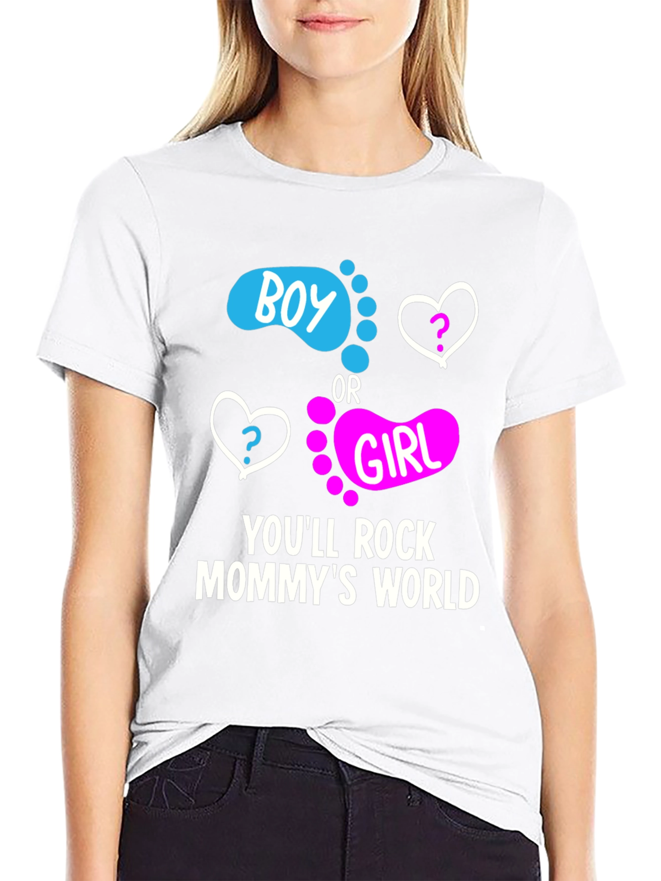 Boy or Girl Gender Reveal T-Shirt