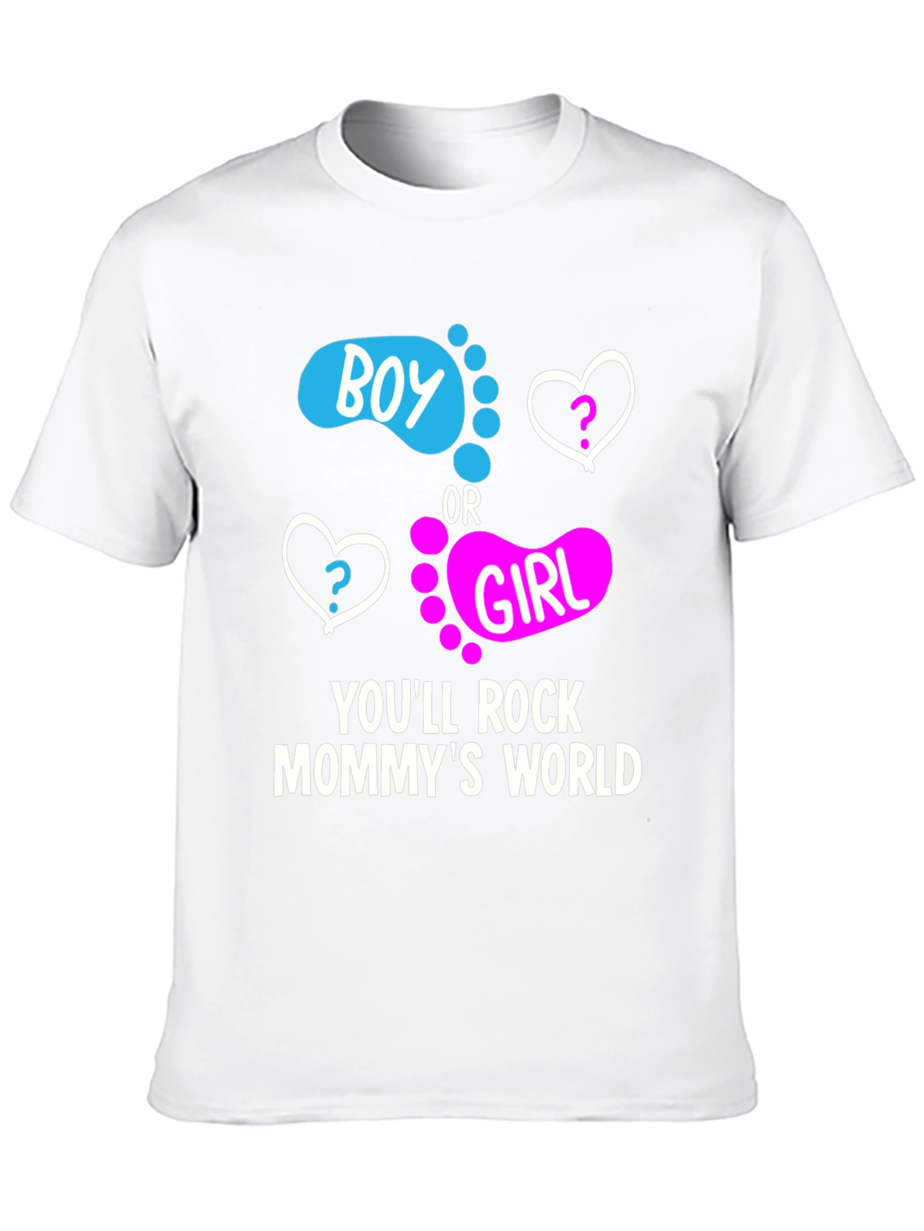 Boy or Girl Gender Reveal T-Shirt