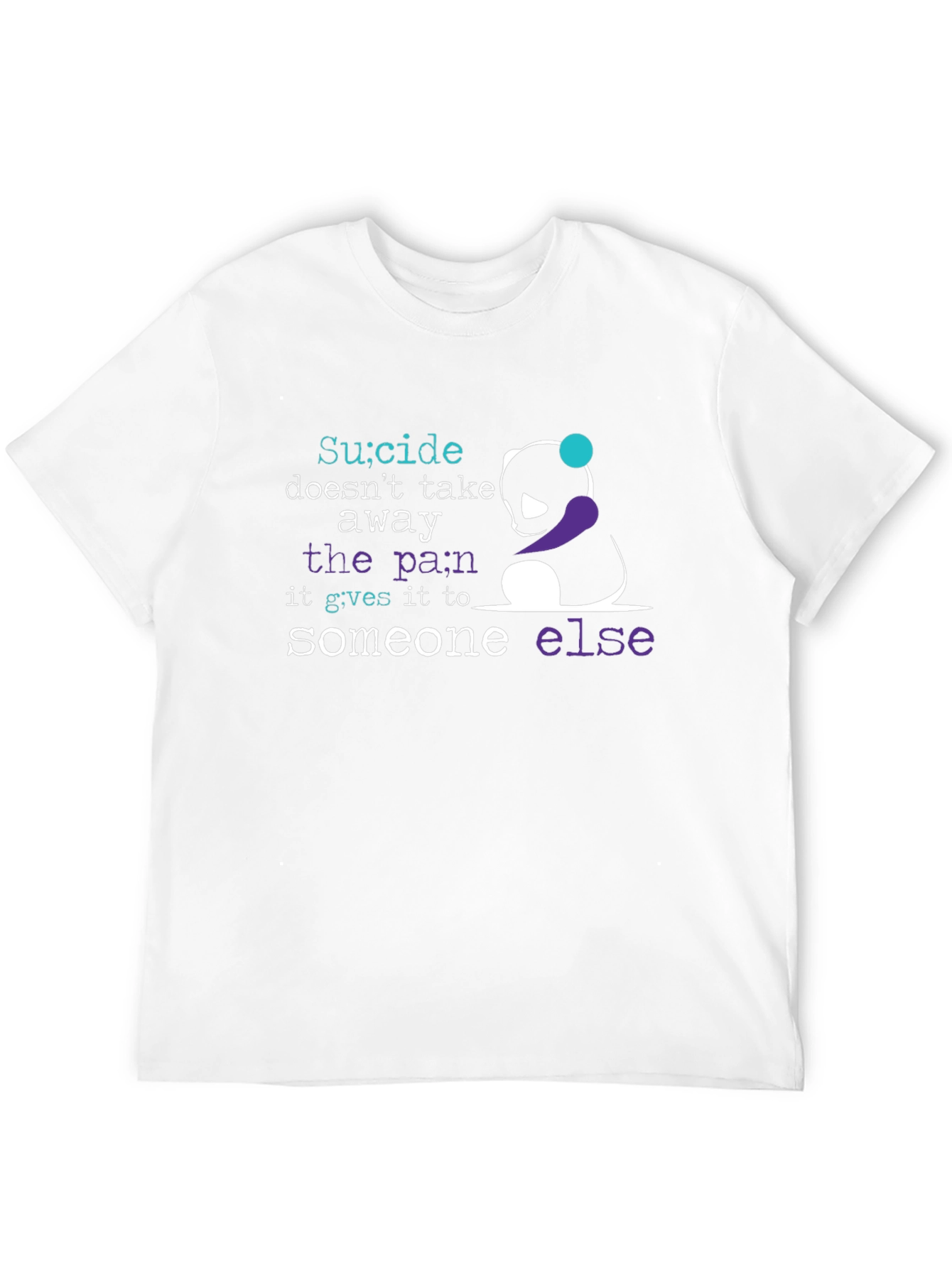 Suicide Awareness T-Shirt - Panda Graphic Tee