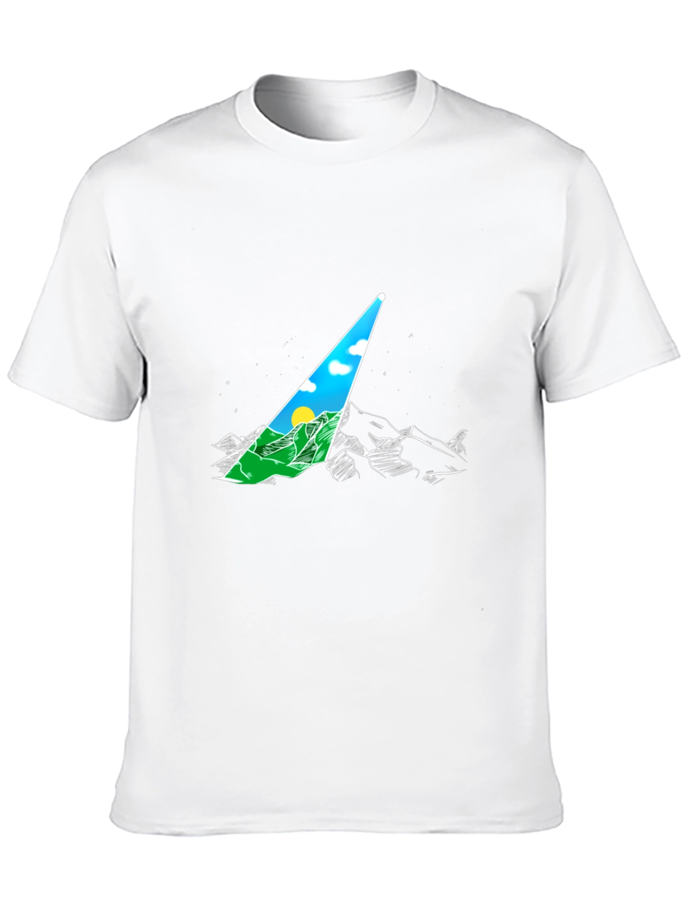 Mountain View Graphic Tee - Adventure Awaits!