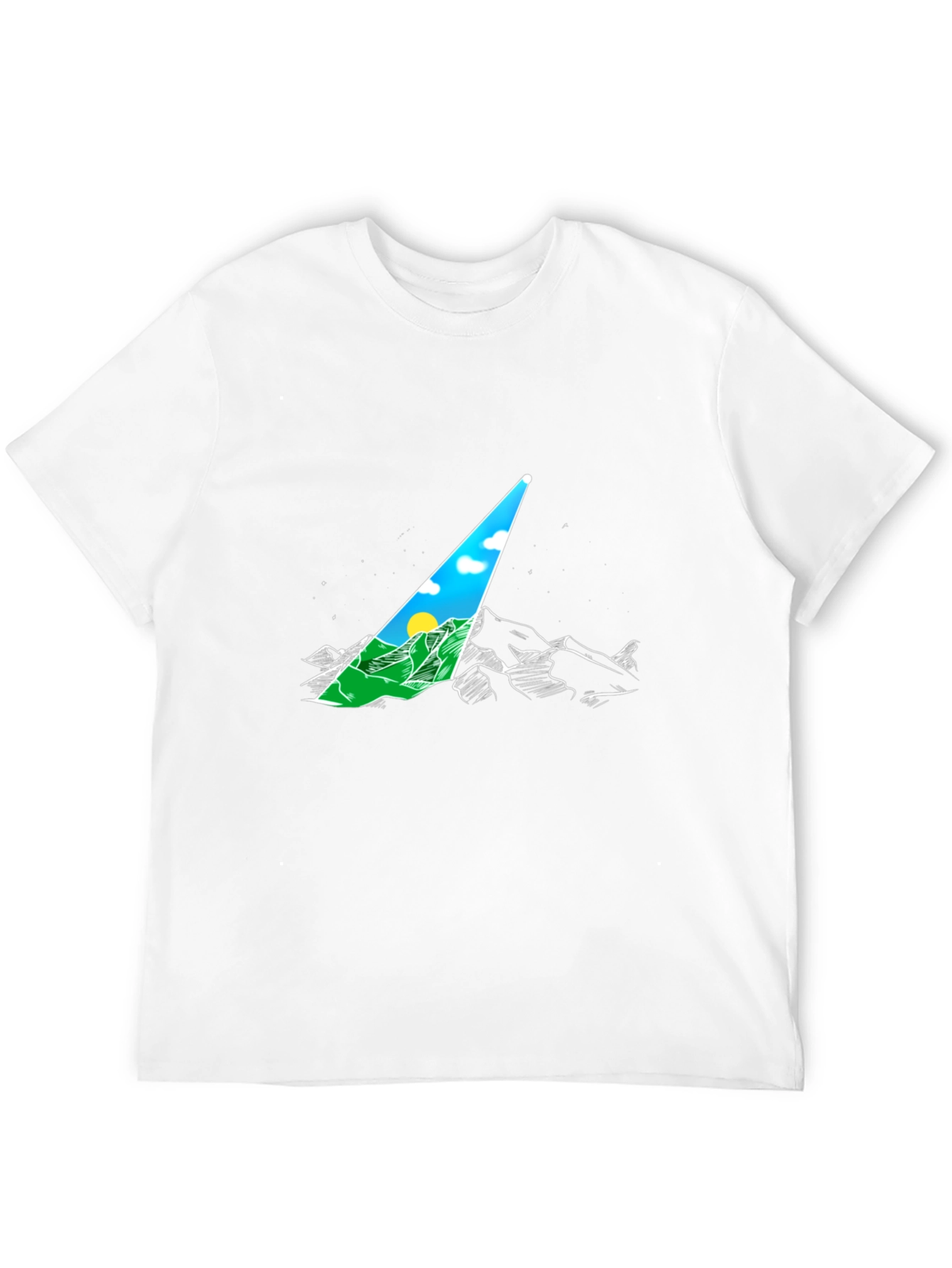 Mountain View Graphic Tee - Adventure Awaits!