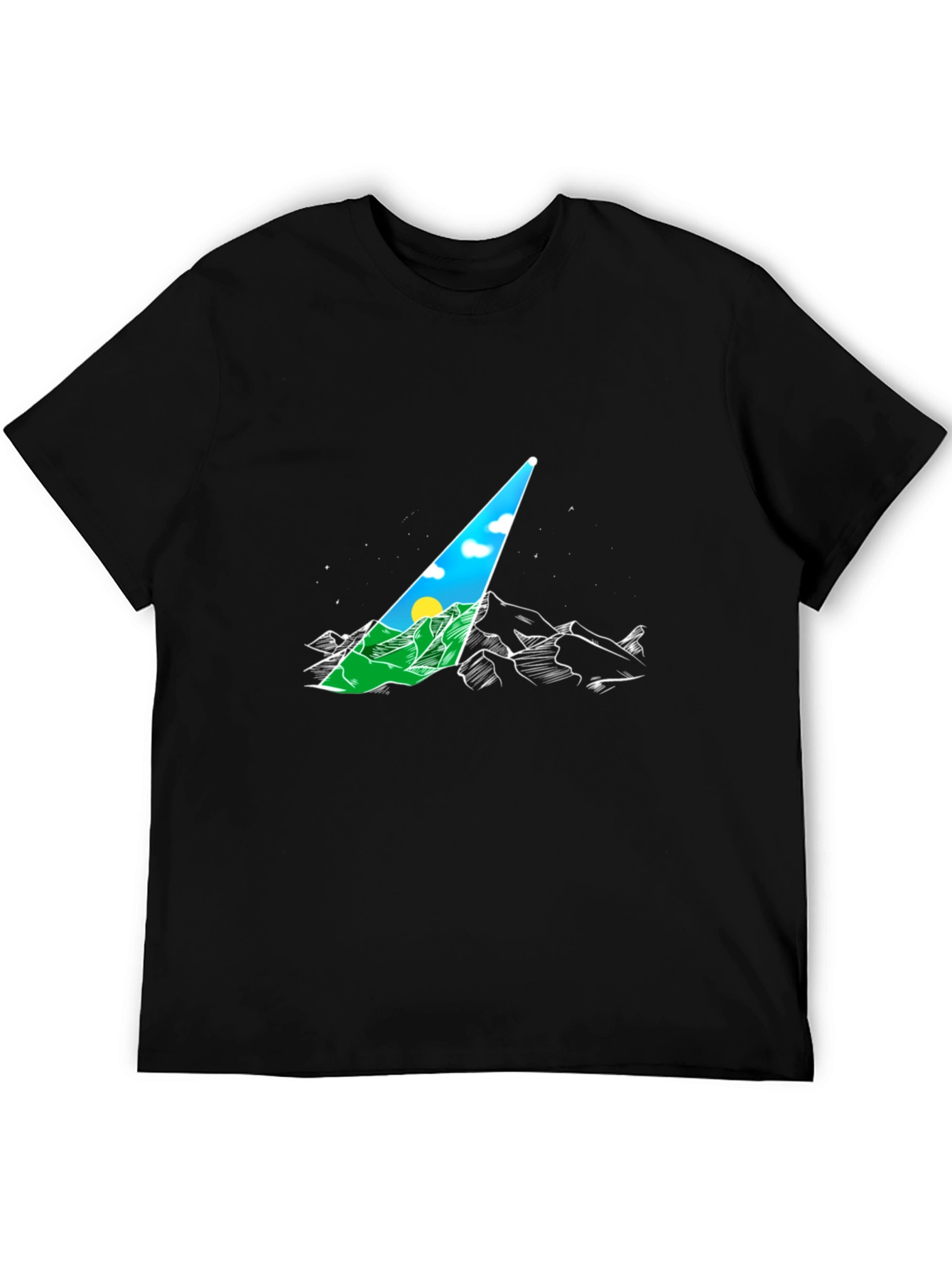 Mountain View Graphic Tee - Adventure Awaits!