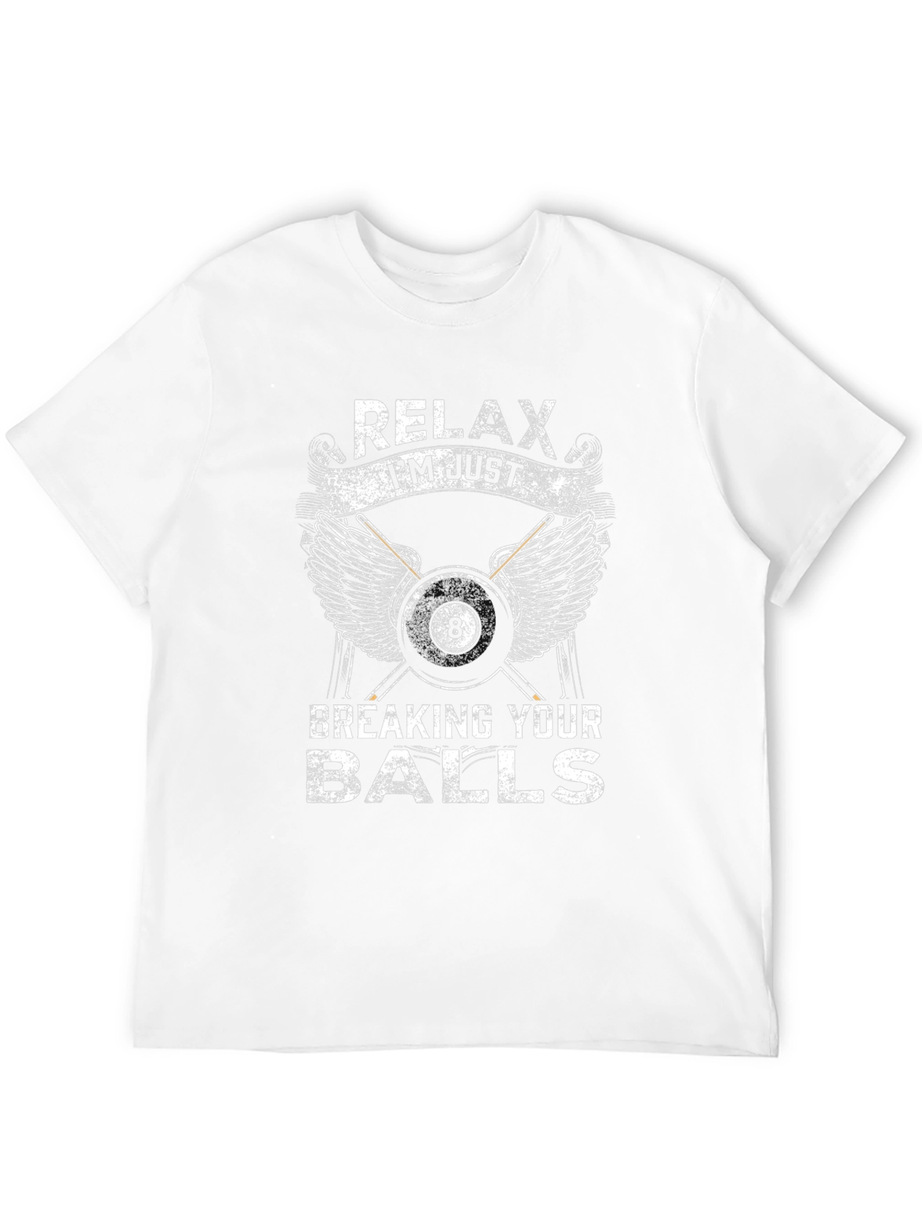 Relax Breaking Balls Graphic T-Shirt