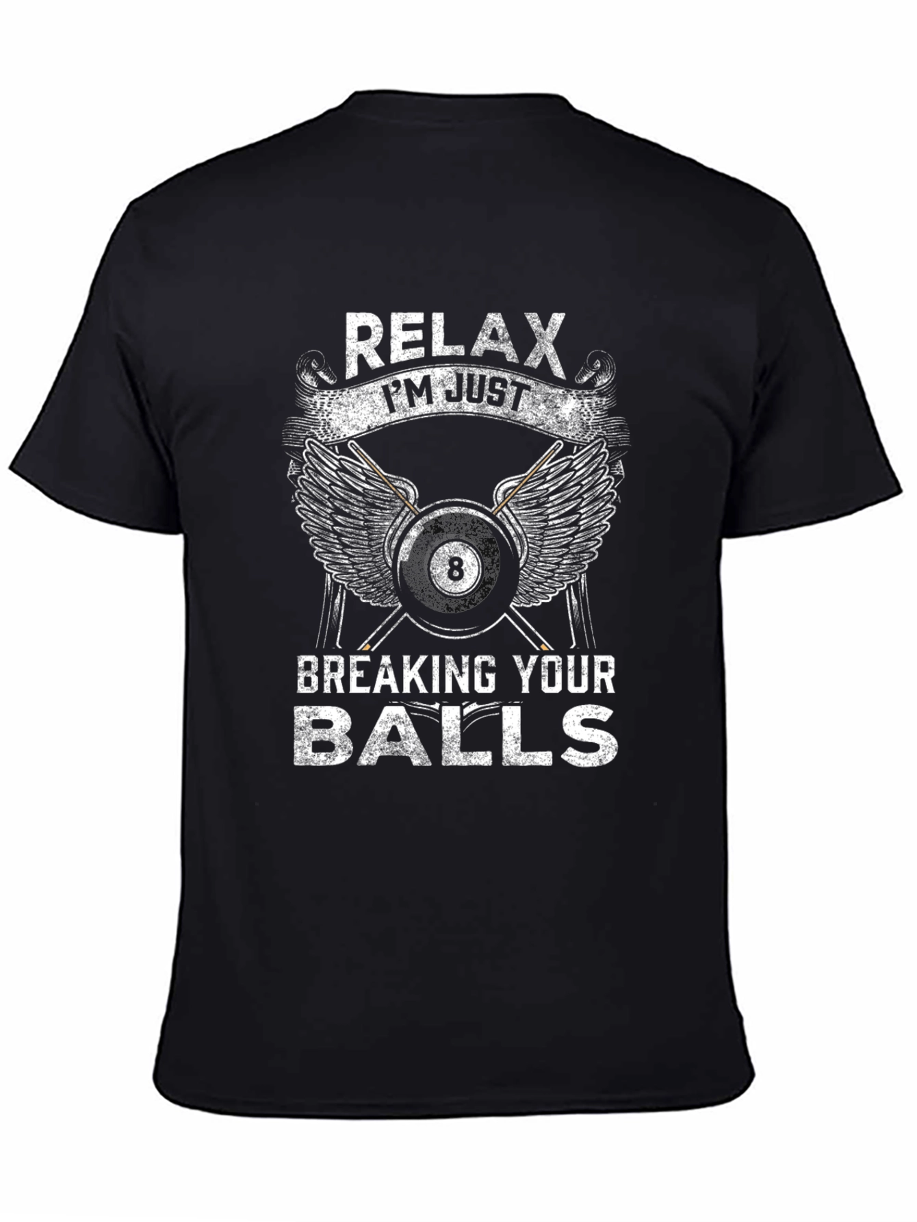Relax Breaking Balls Graphic T-Shirt