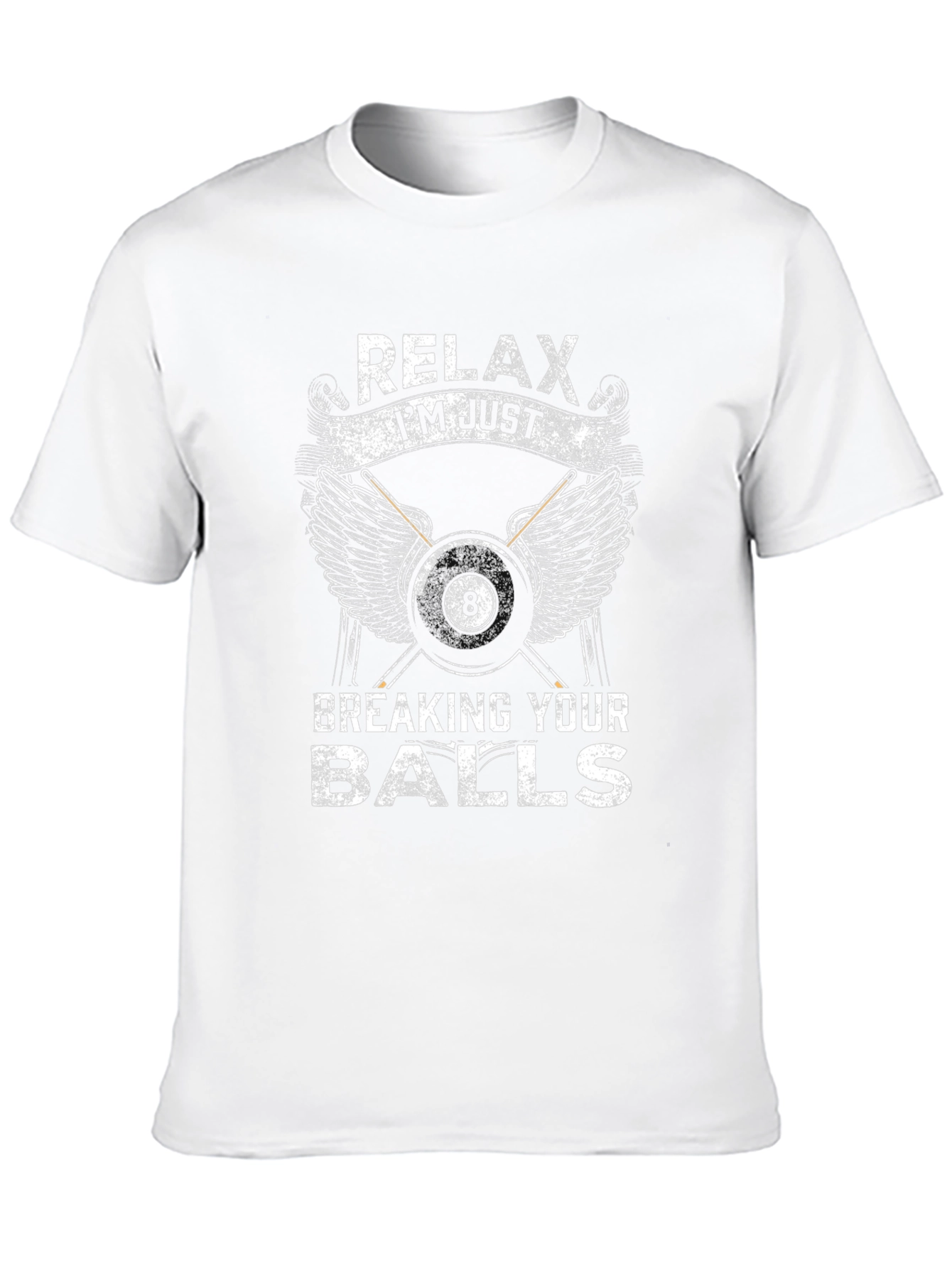 Relax Breaking Balls Graphic T-Shirt