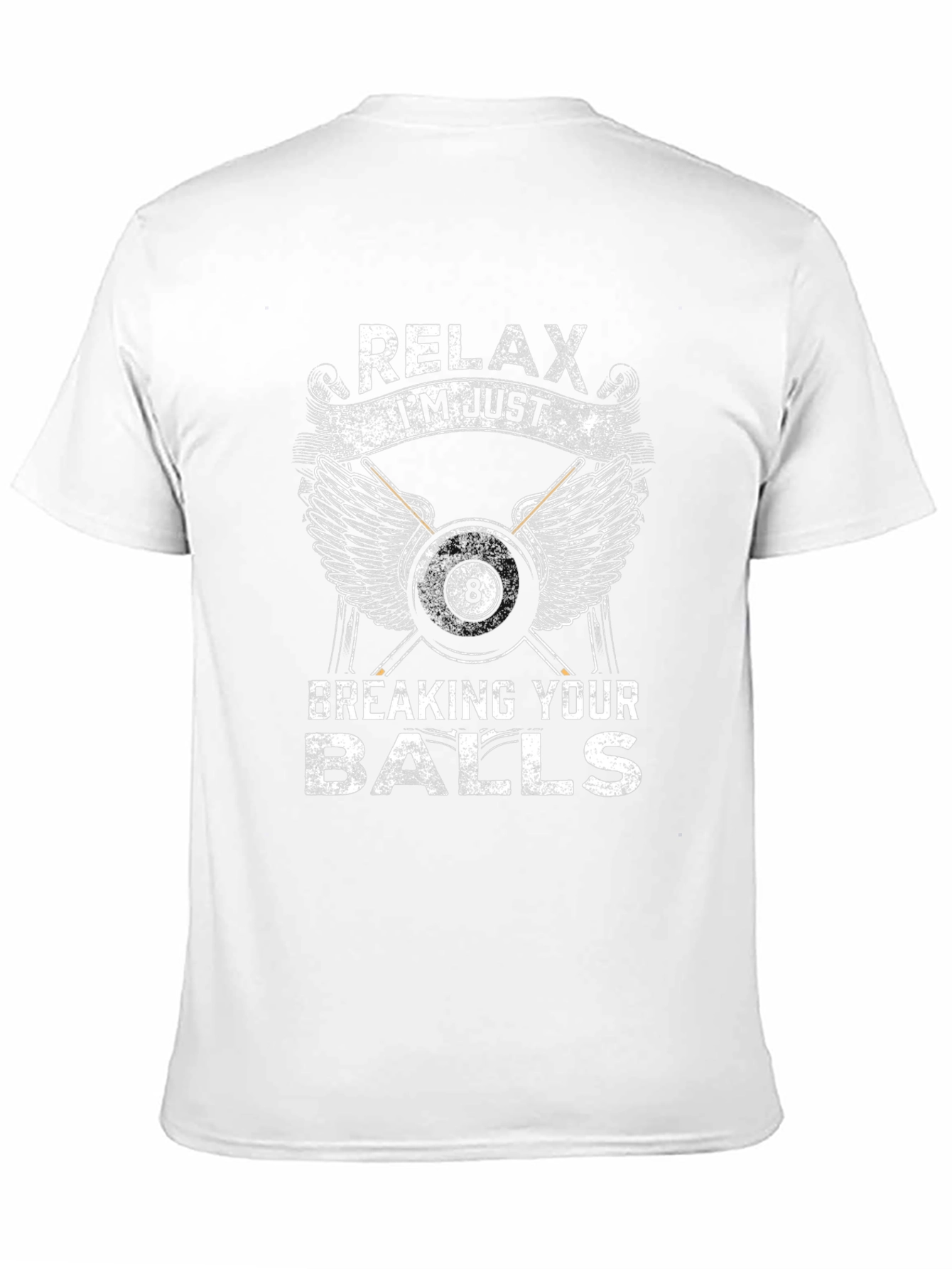 Relax Breaking Balls Graphic T-Shirt