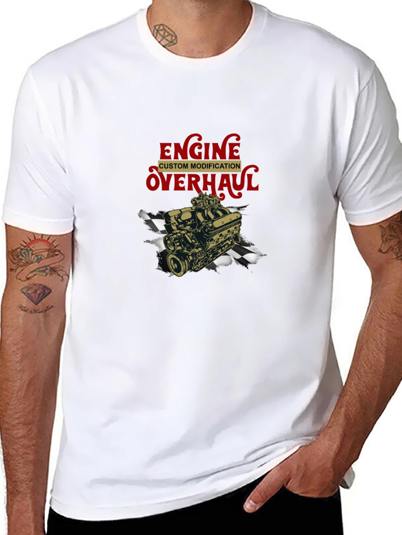 Engine Overhaul Graphic Tee