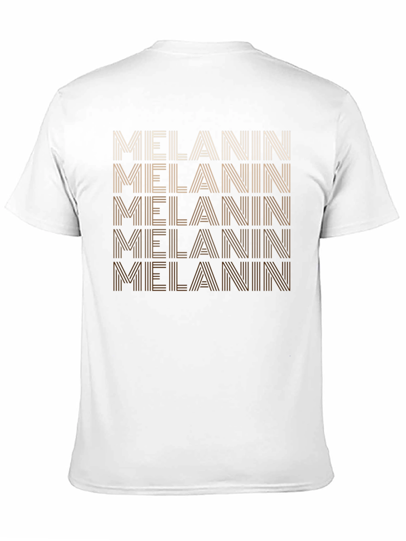 Melanin Graphic T-Shirt - Black