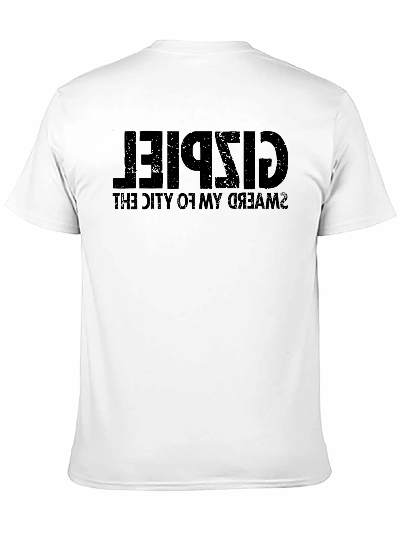 CISPIE the City of My Dreams Black T-Shirt