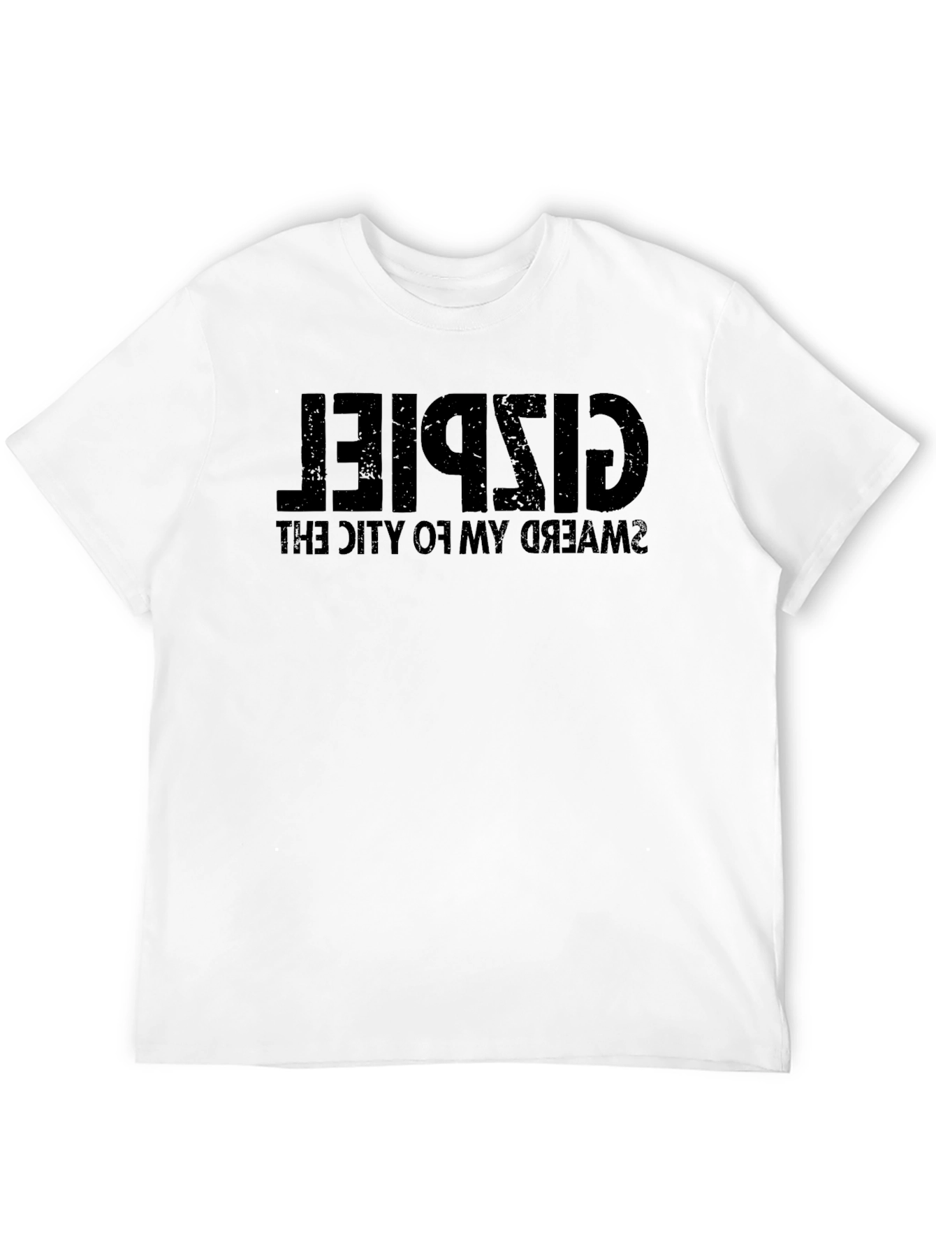 CISPIE the City of My Dreams Black T-Shirt