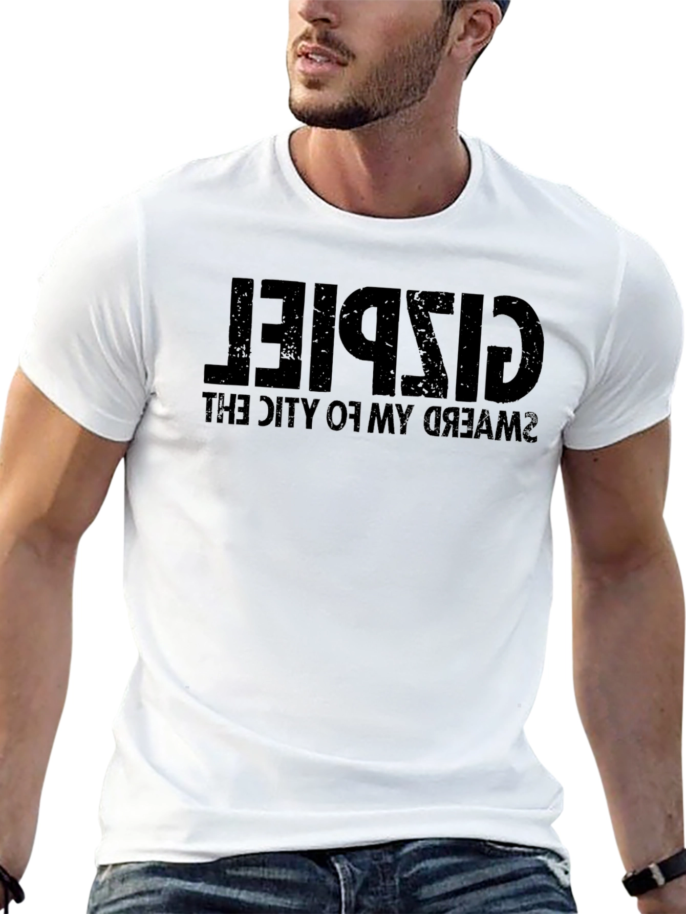 CISPIE the City of My Dreams Black T-Shirt