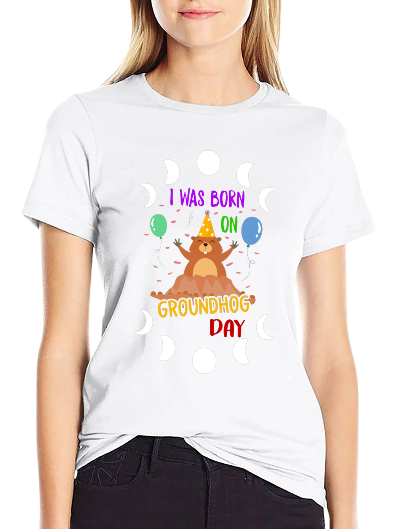 I was Born on Groundhog Day T-Shirt