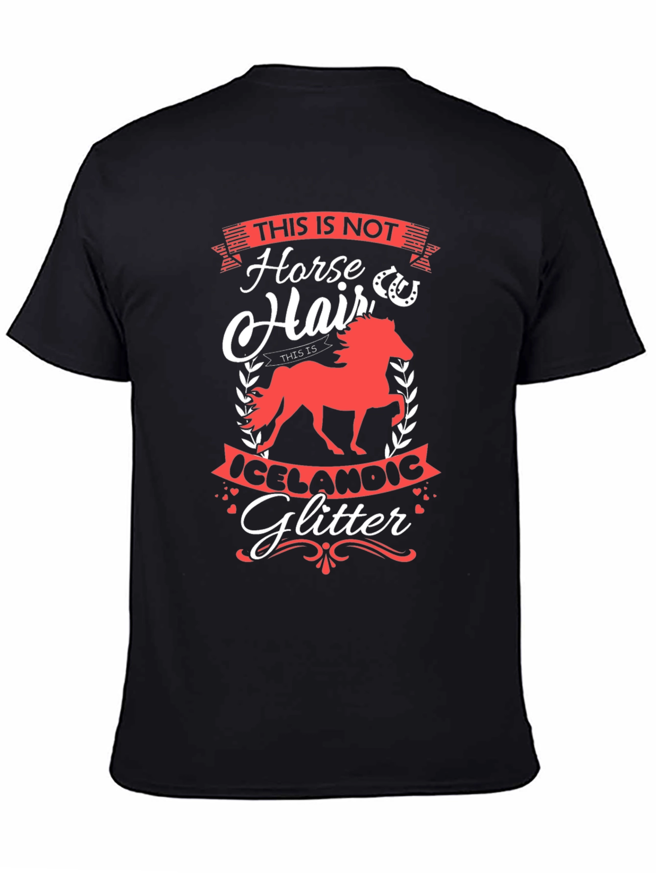 Horse Hair Icelandic Glitter Tee