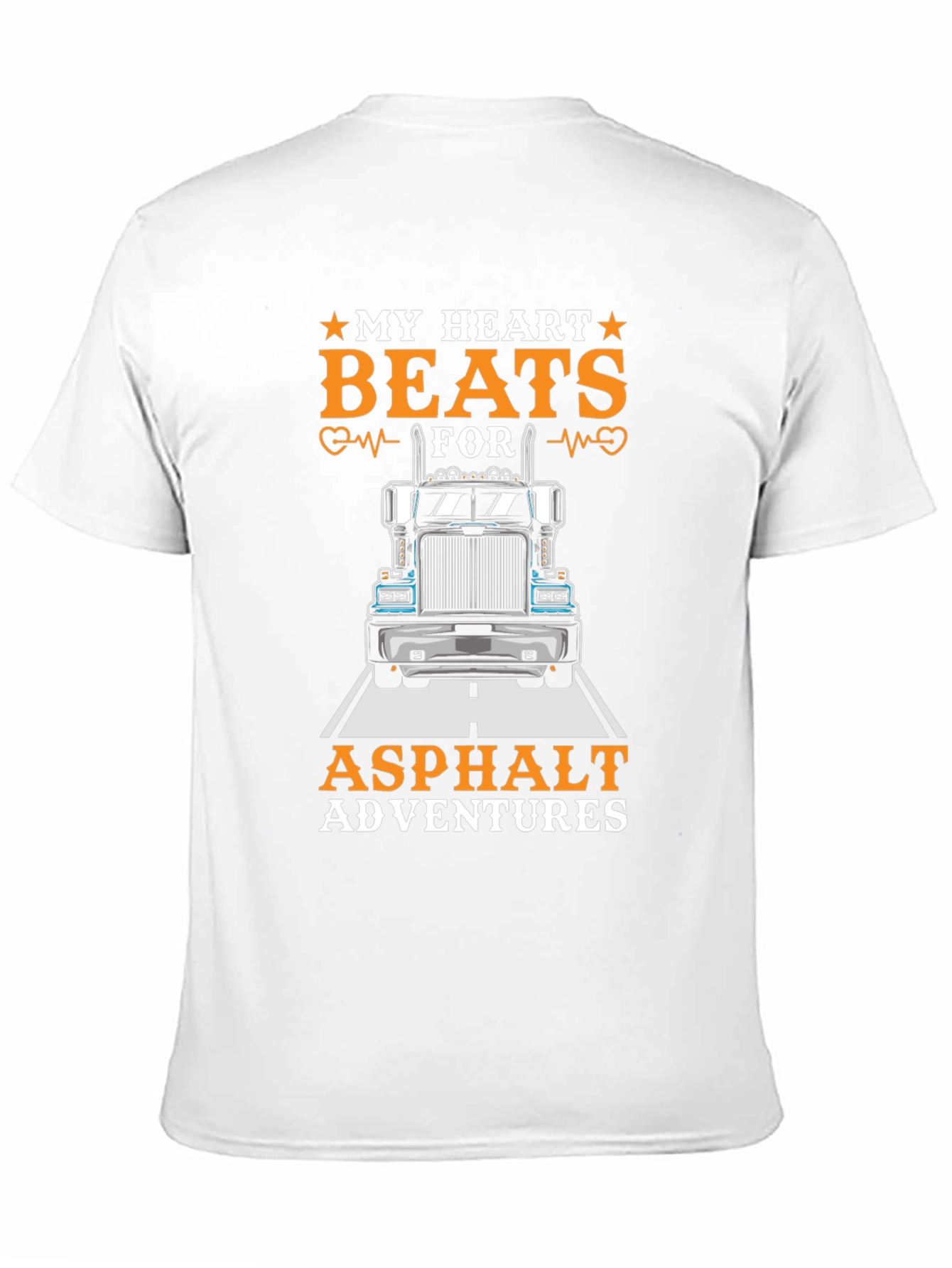 My Heart Beats For Asphalt Adventures T-Shirt