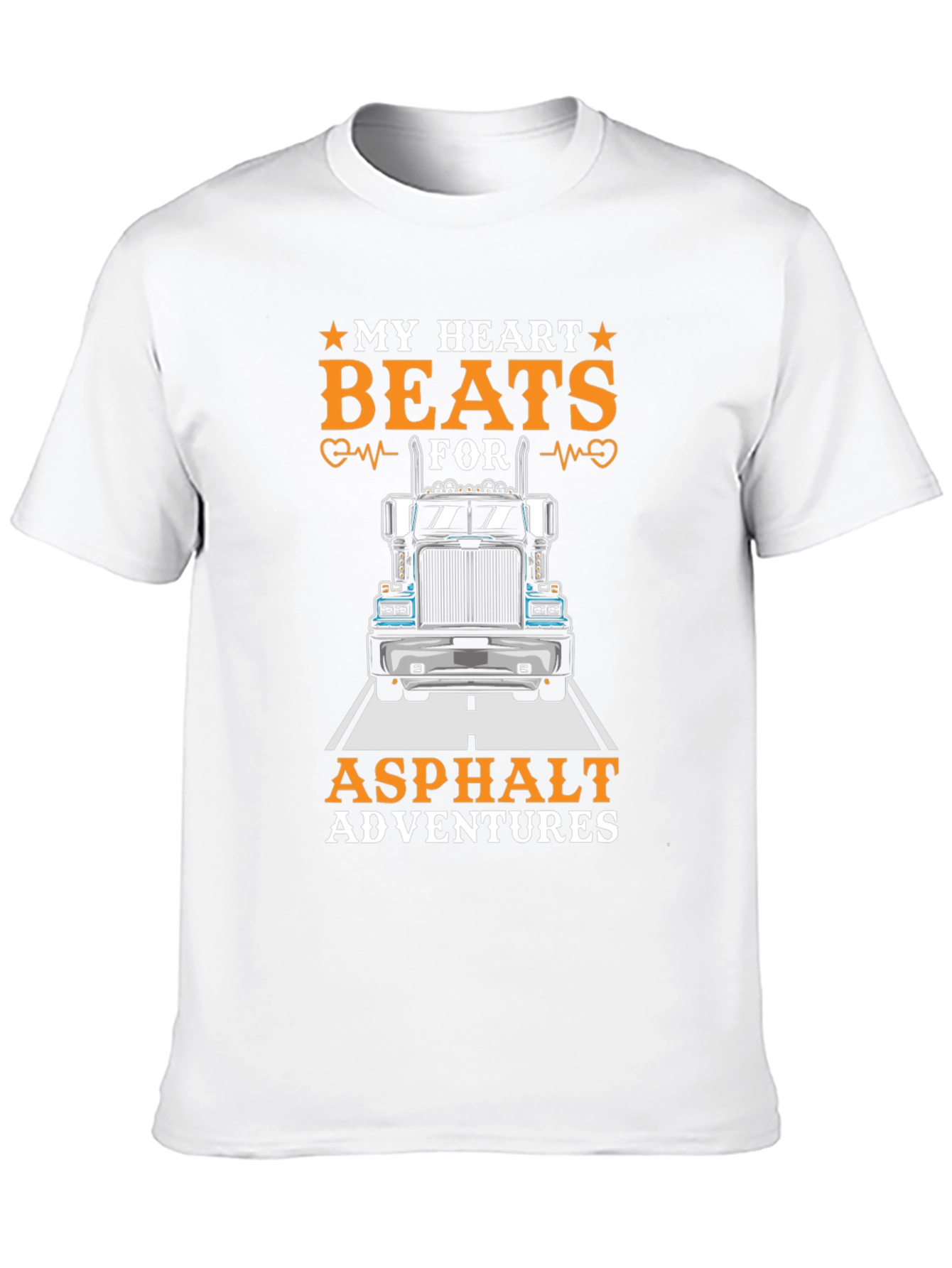 My Heart Beats For Asphalt Adventures T-Shirt