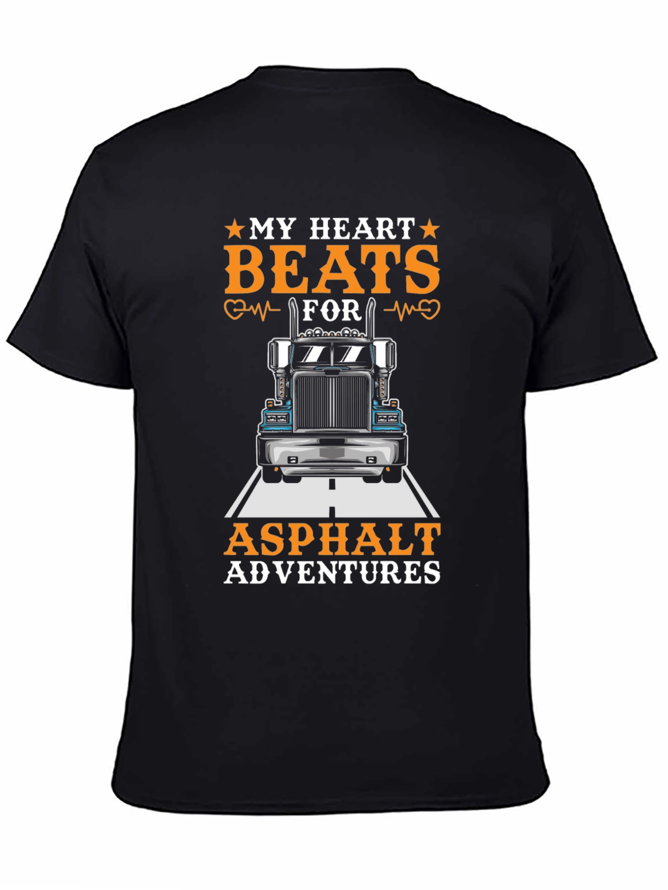 My Heart Beats For Asphalt Adventures T-Shirt