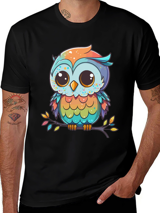 Cute Cartoon Owl T-Shirt