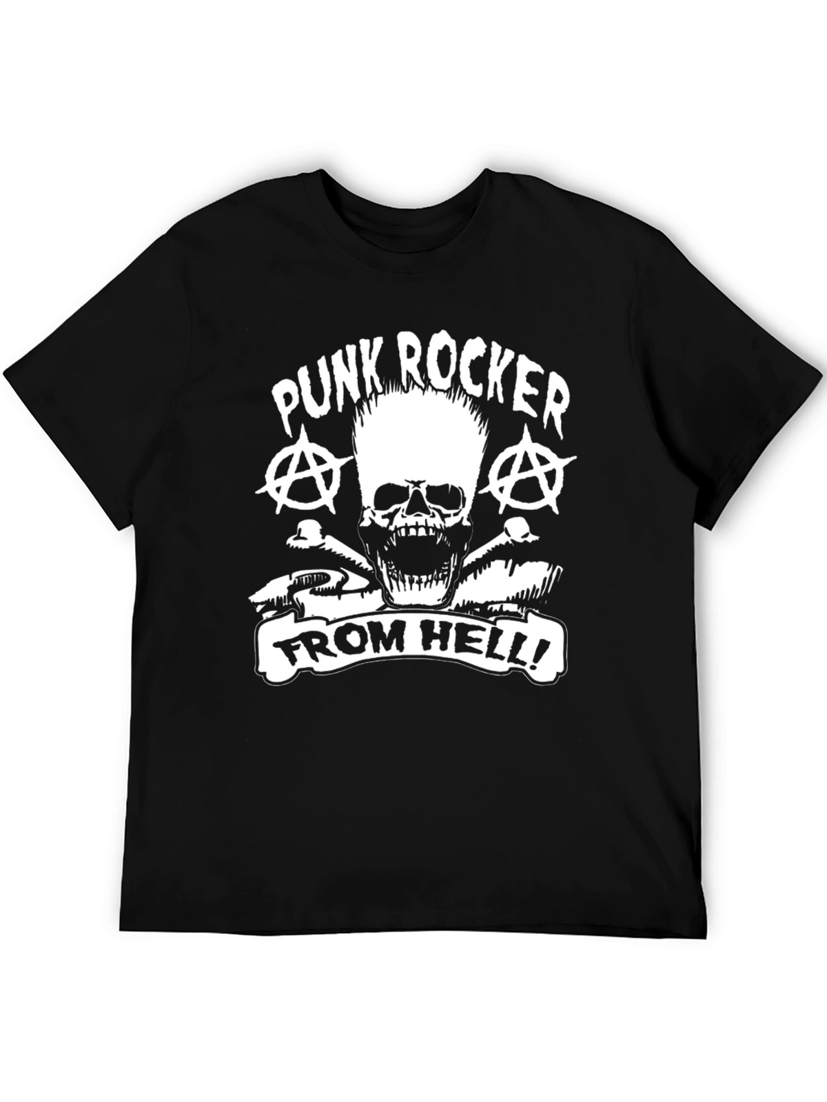 Punk Rocker From Hell Graphic Tee