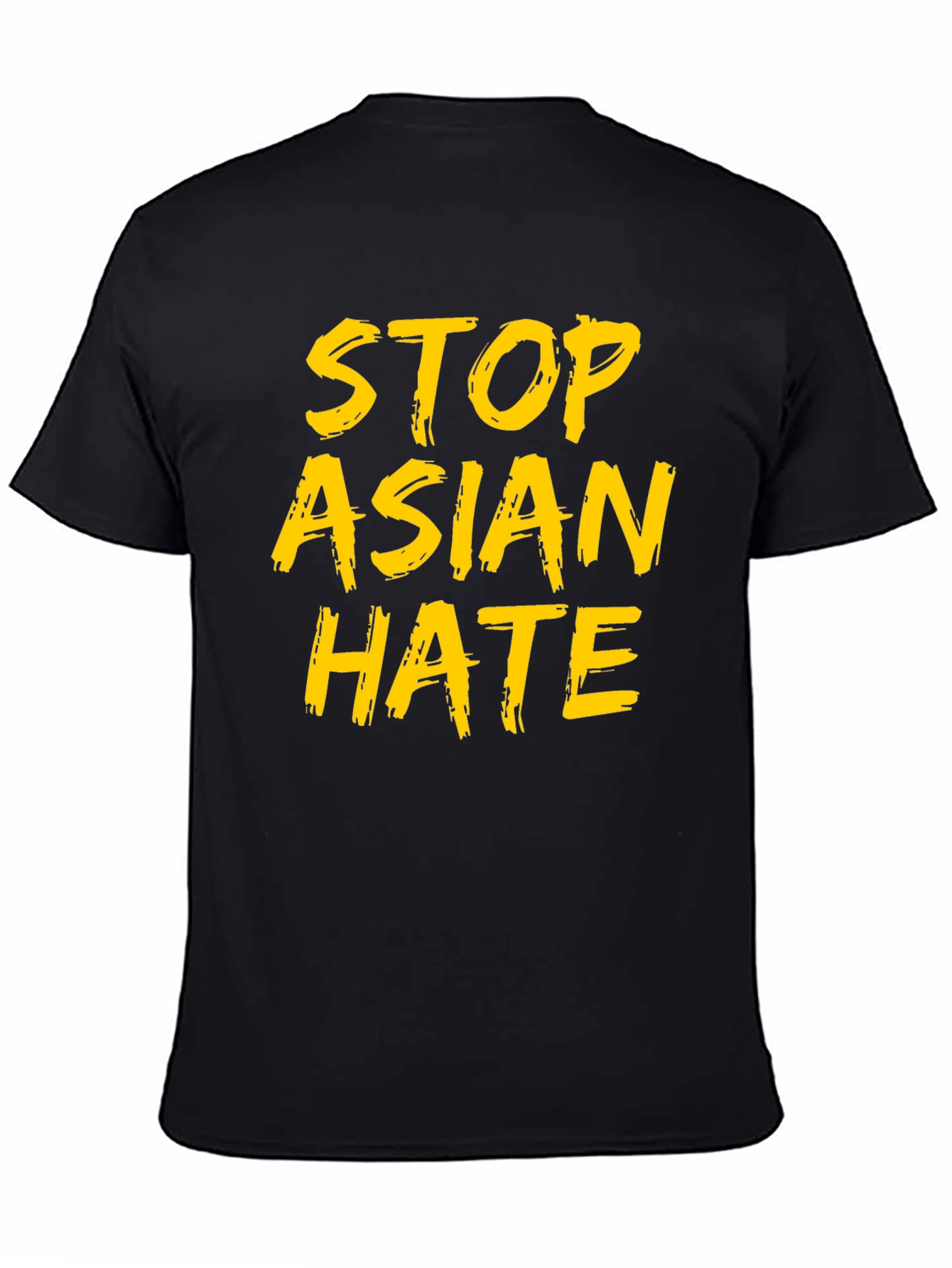 Stop Asian Hate Graphic Tee - Black