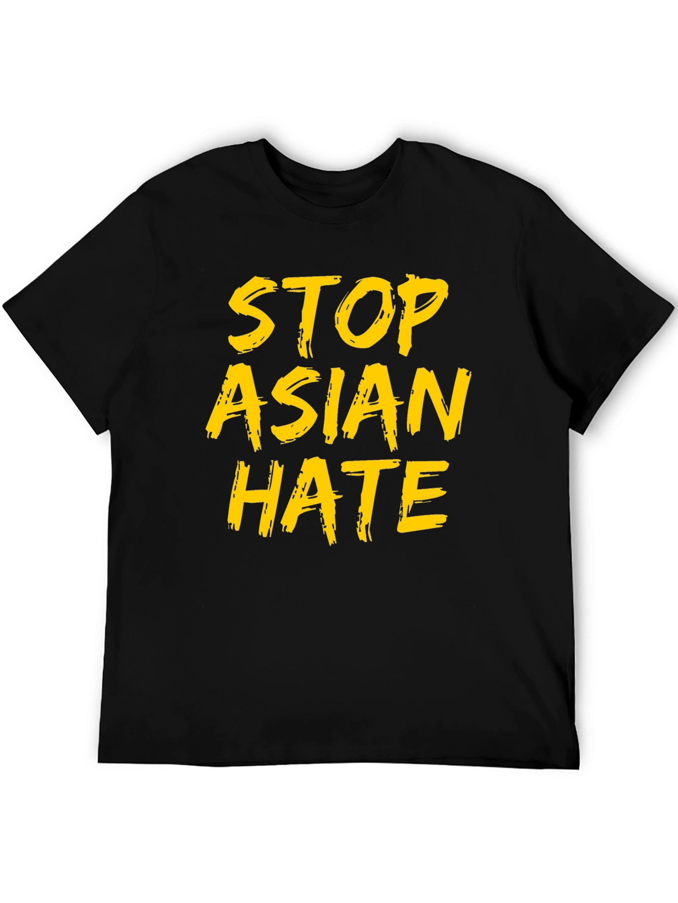 Stop Asian Hate Graphic Tee - Black