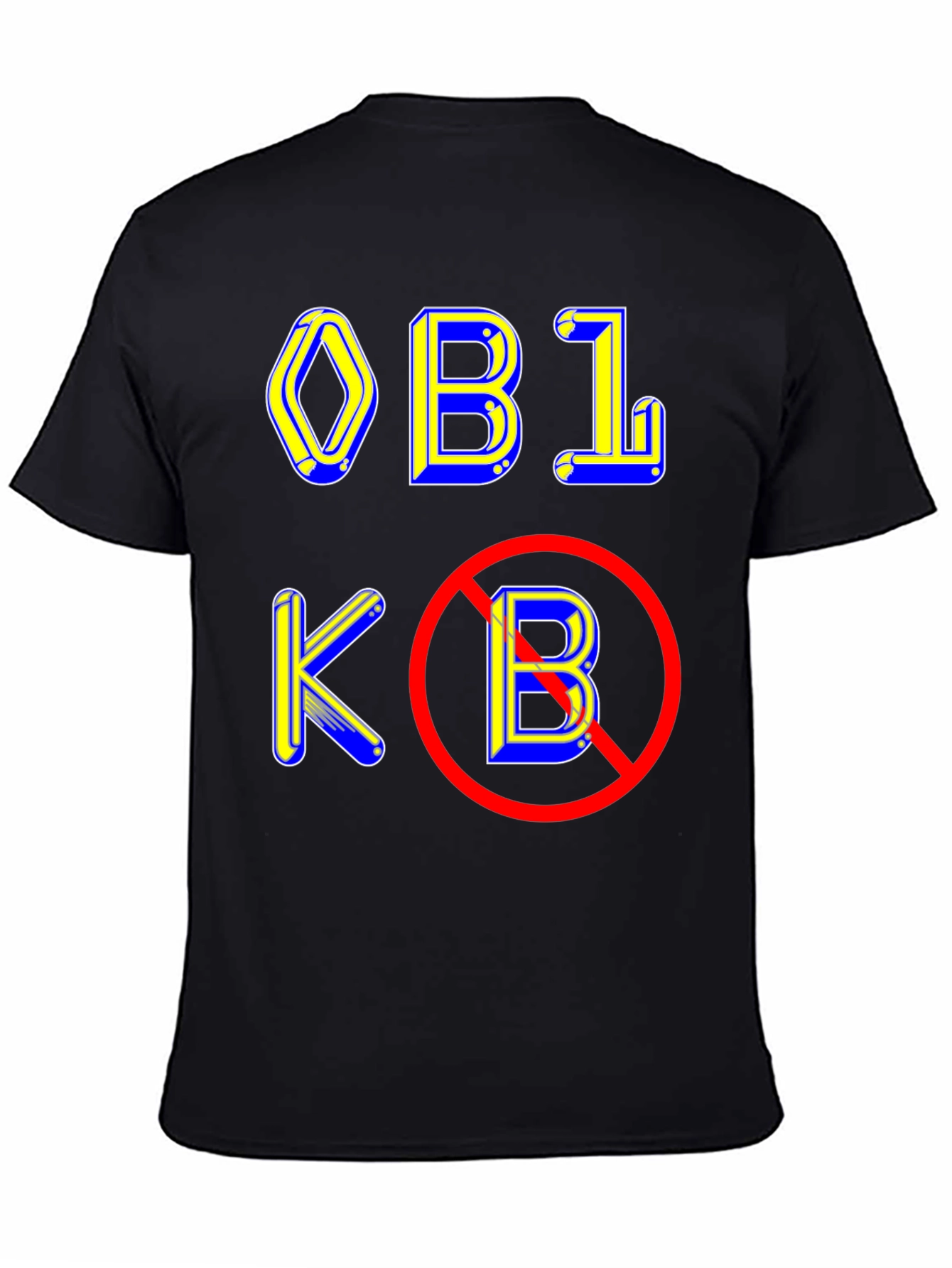 Offensive Parody T-Shirt: No OBL KB Graphic Tee