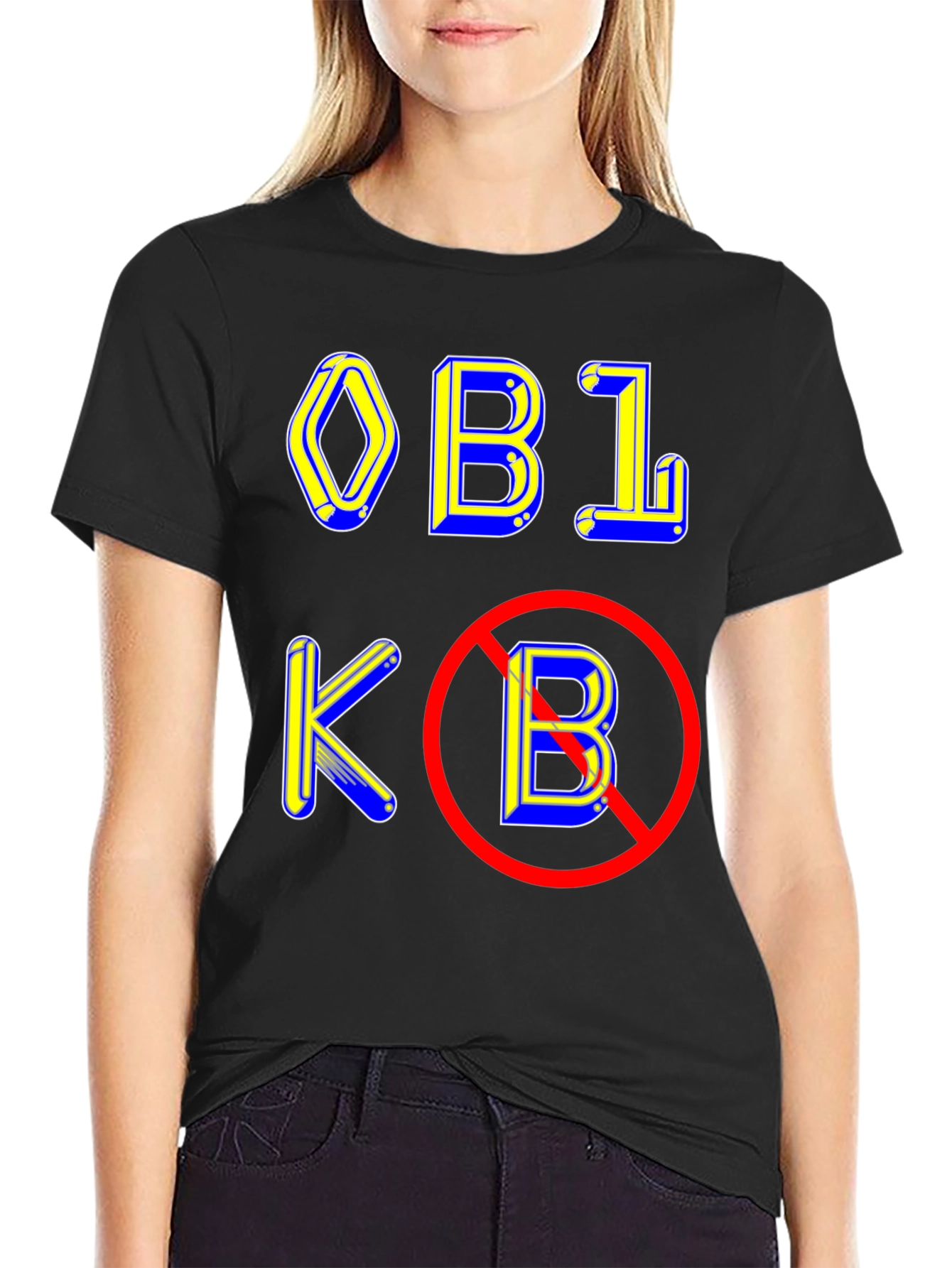 Offensive Parody T-Shirt: No OBL KB Graphic Tee