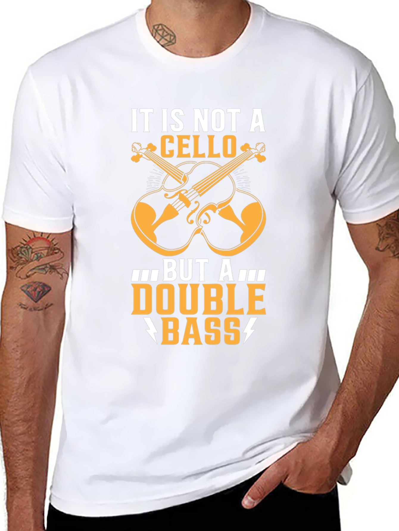 Musical Double Bass T-Shirt
