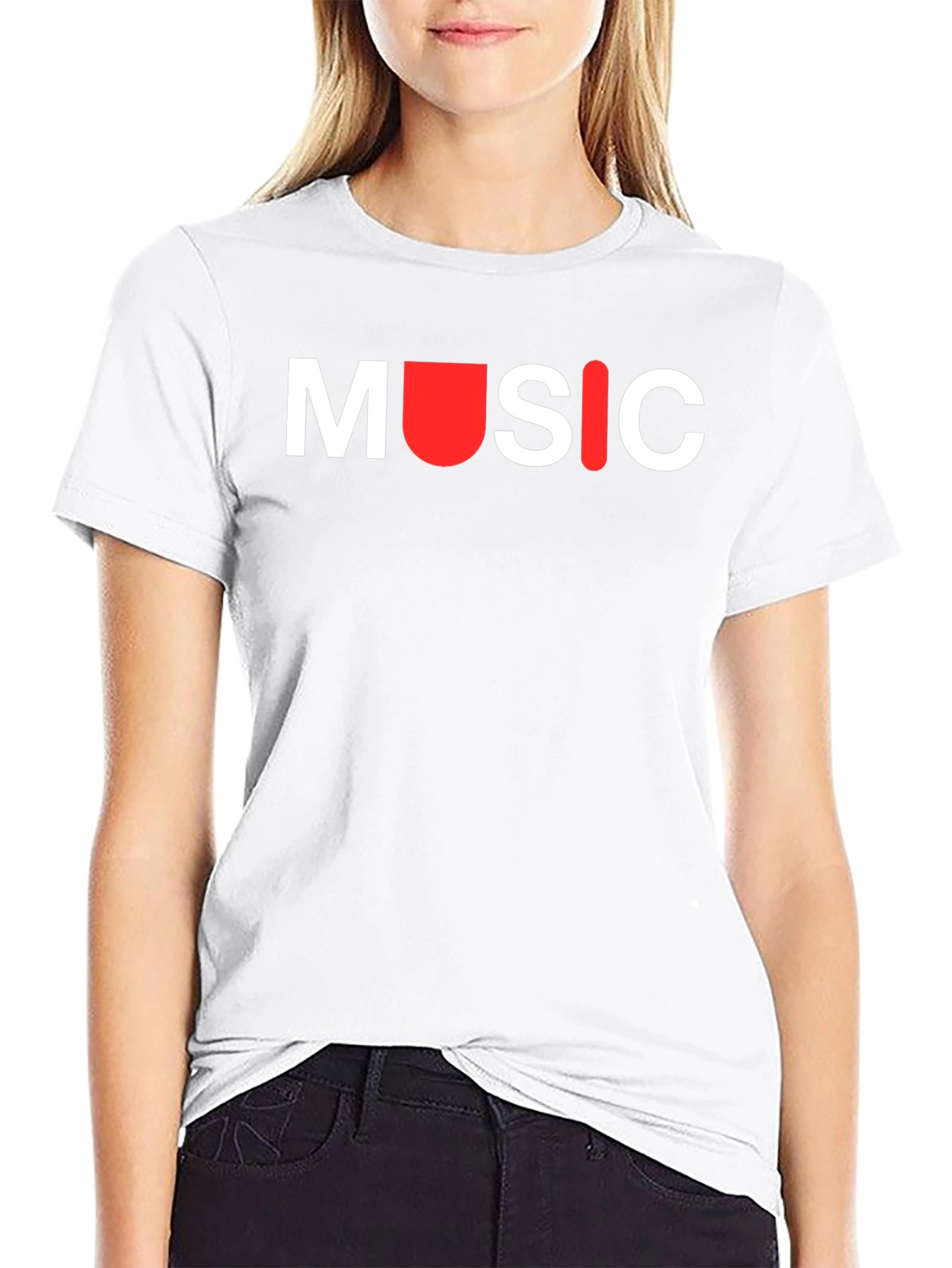 Music Graphic Black T-Shirt
