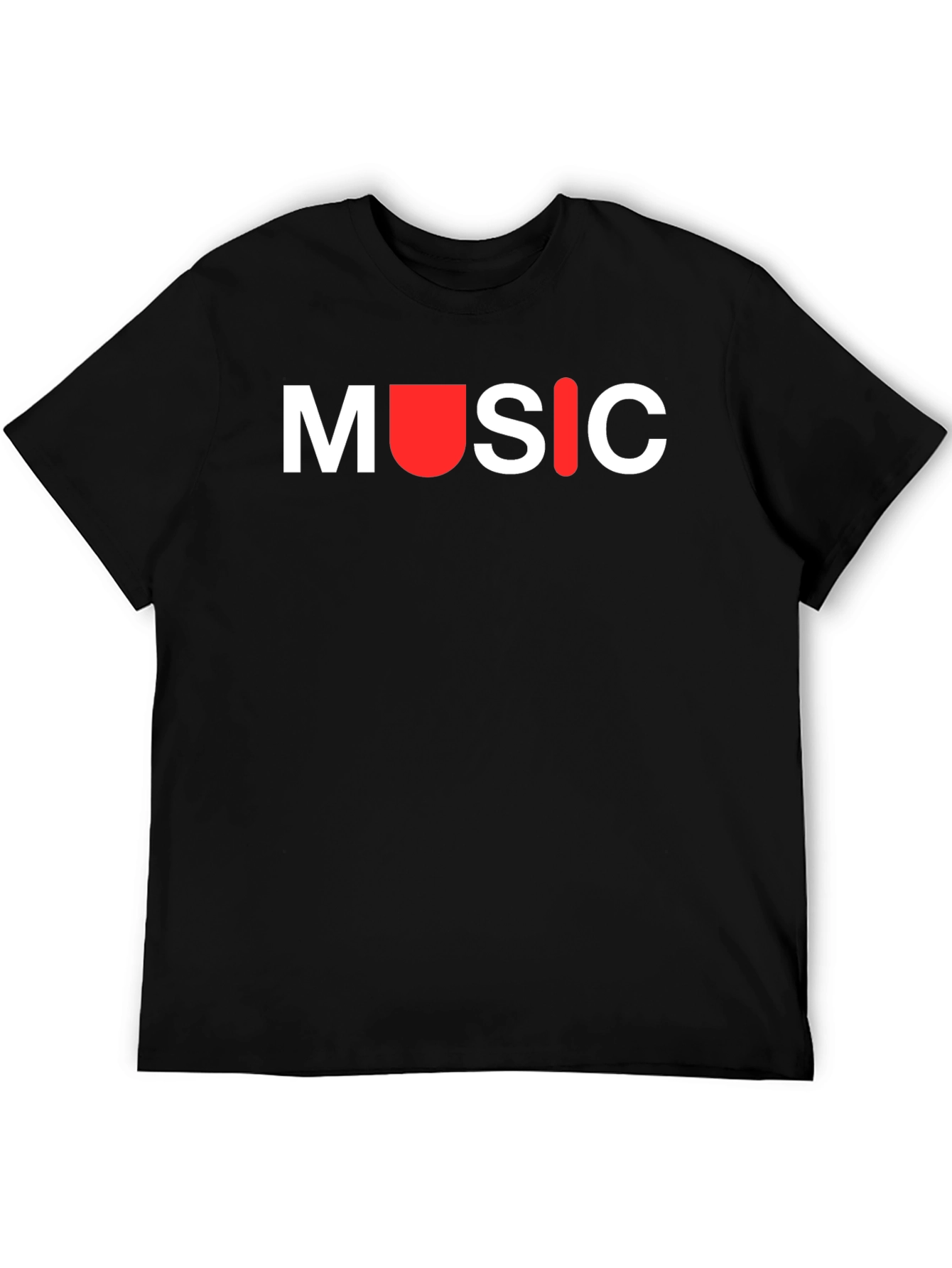 Music Graphic Black T-Shirt