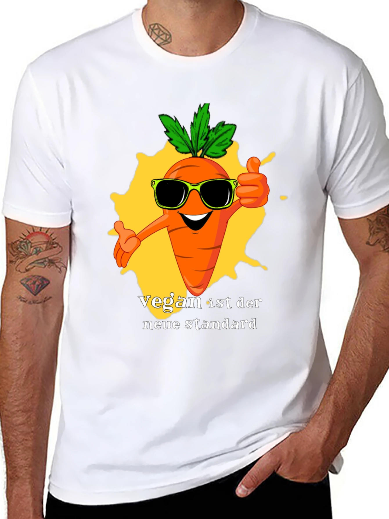 Vegan Carrot T-Shirt - New Standard