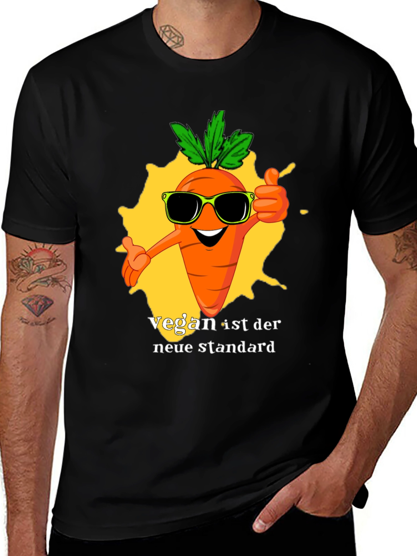Vegan Carrot T-Shirt - New Standard