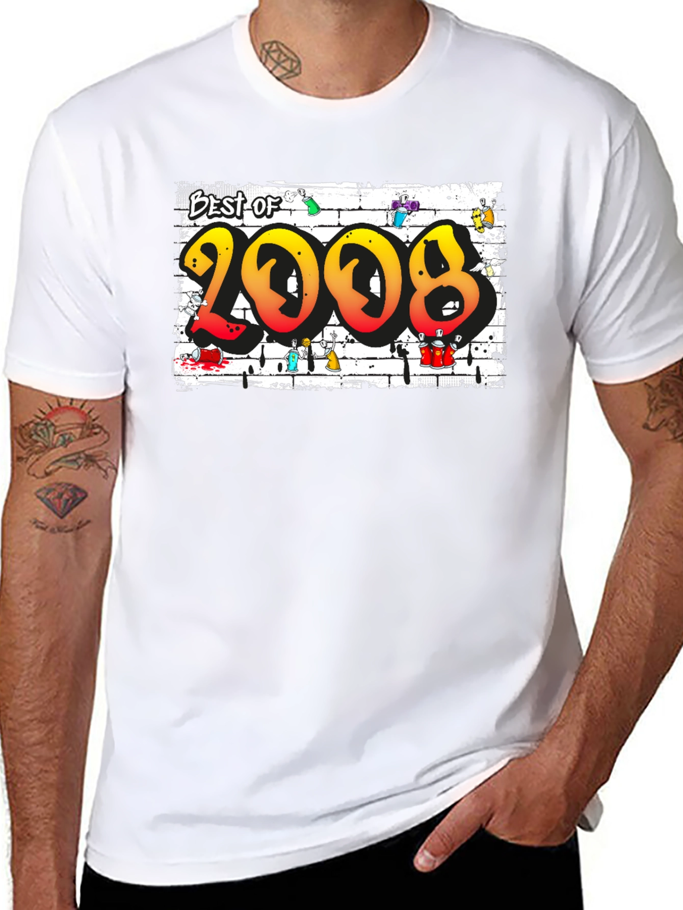 Best of 2008 Graffiti T-Shirt