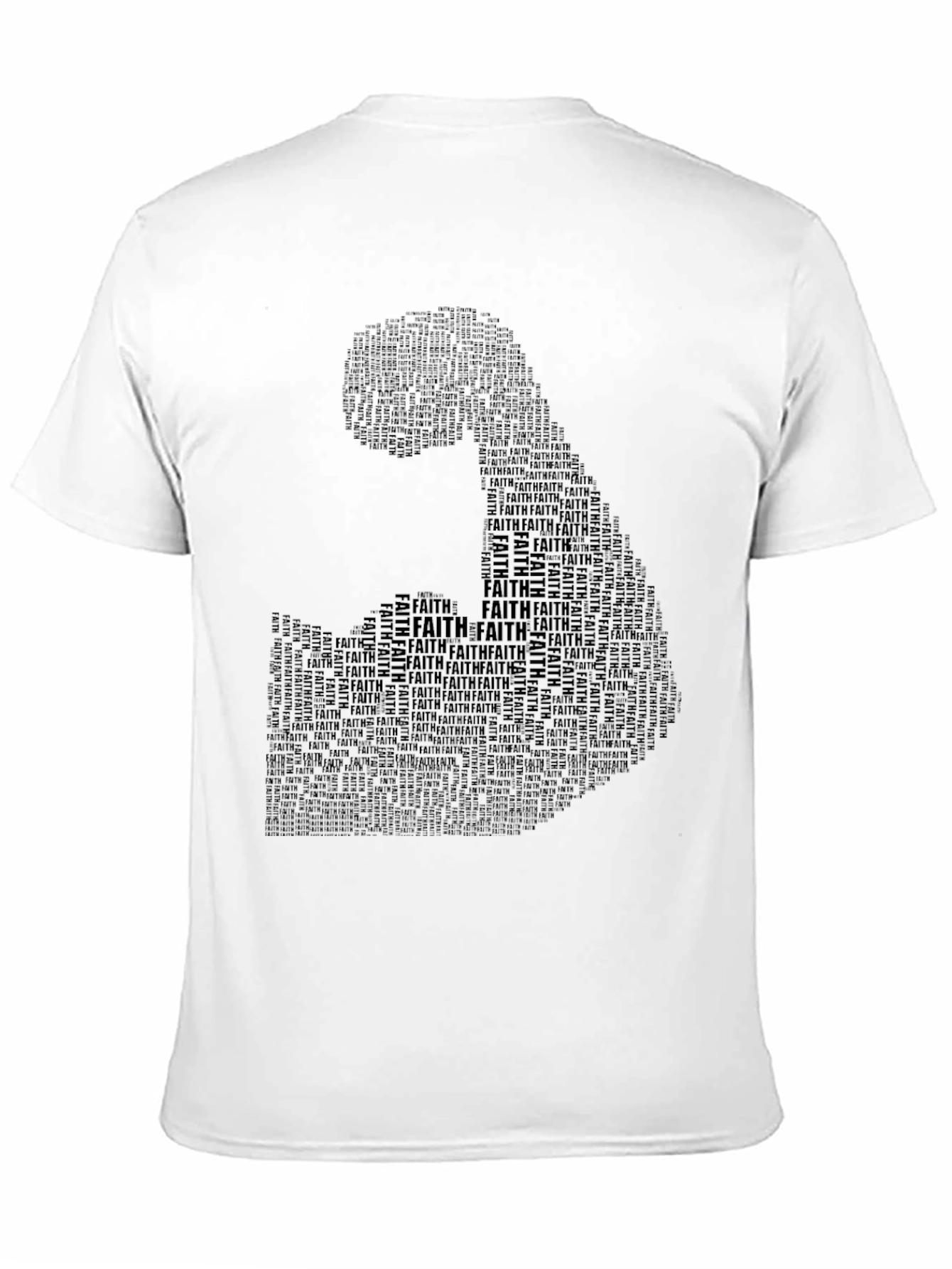 Faith Flex Black Graphic Tee - Mens