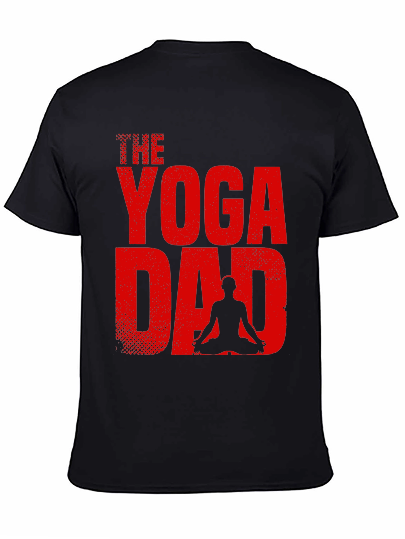 The Yoga Dad Graphic Tee - Black Cotton Blend