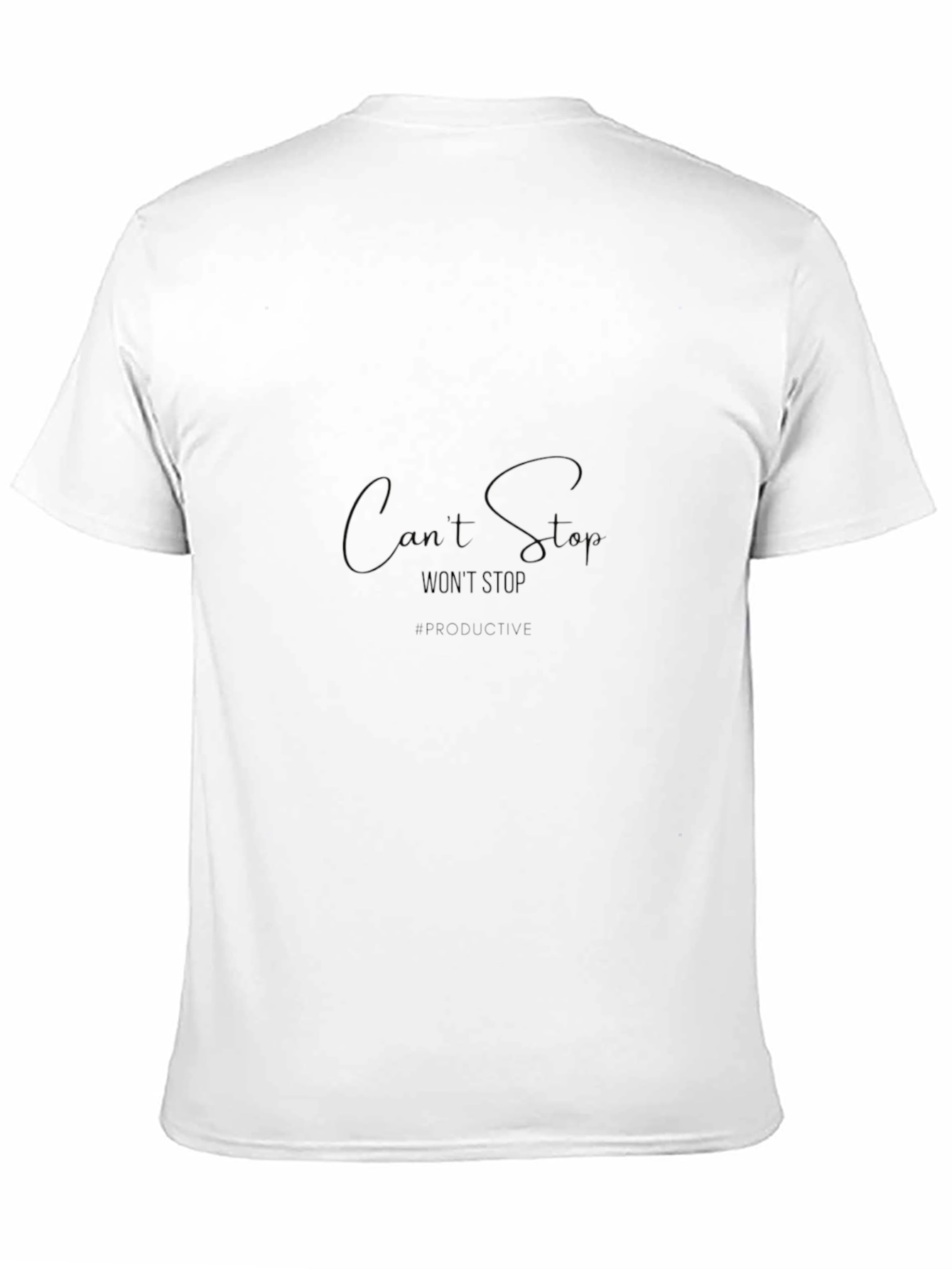 Mens Black Crewneck T-Shirt