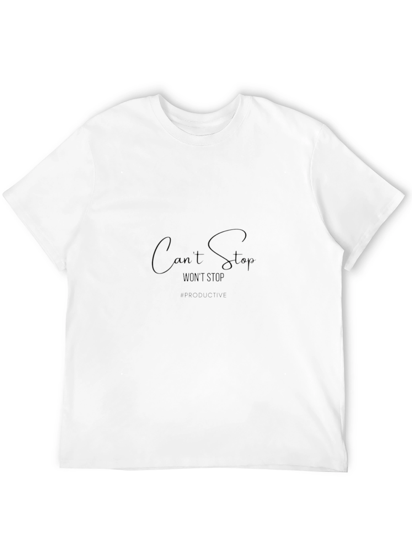 Mens Black Crewneck T-Shirt