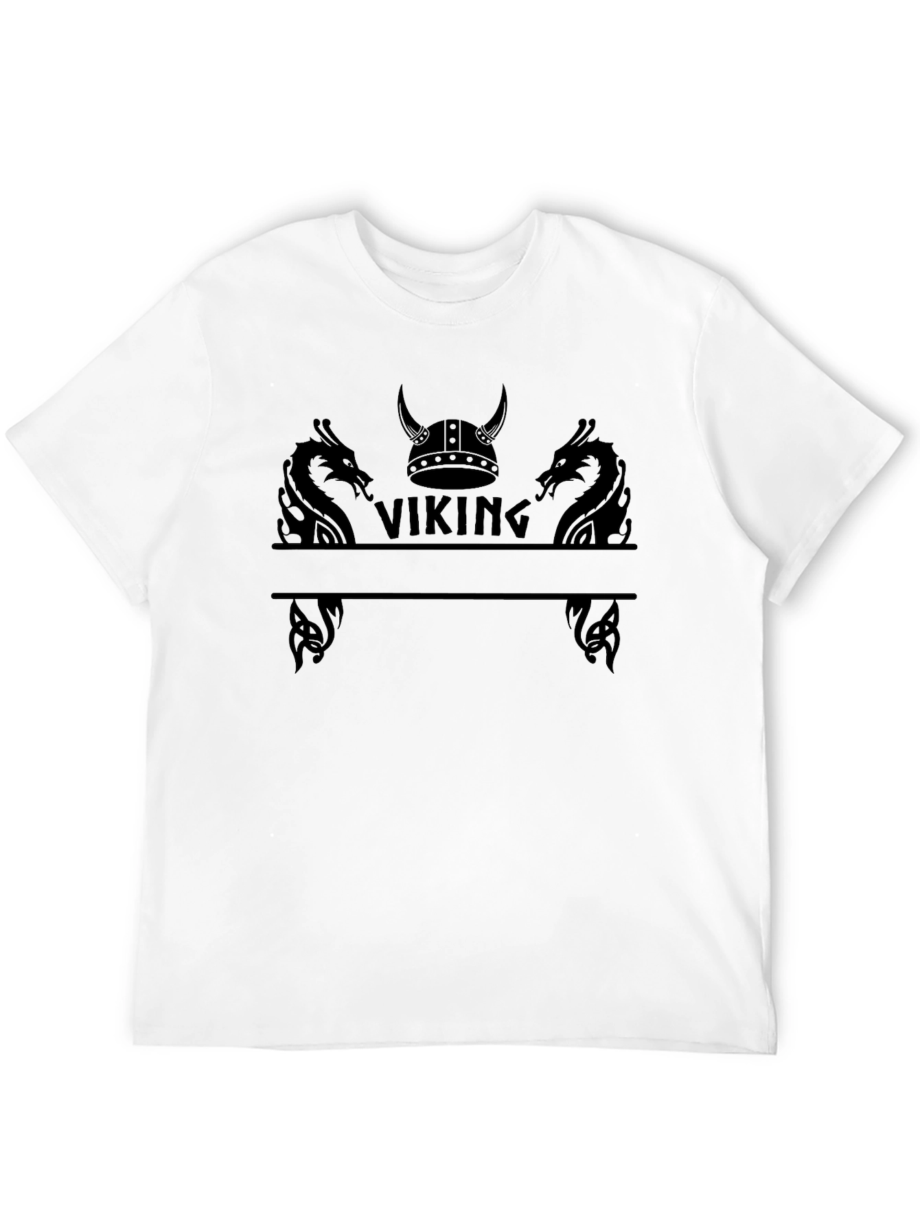 Viking Graphic Tee - Mens Black T-Shirt