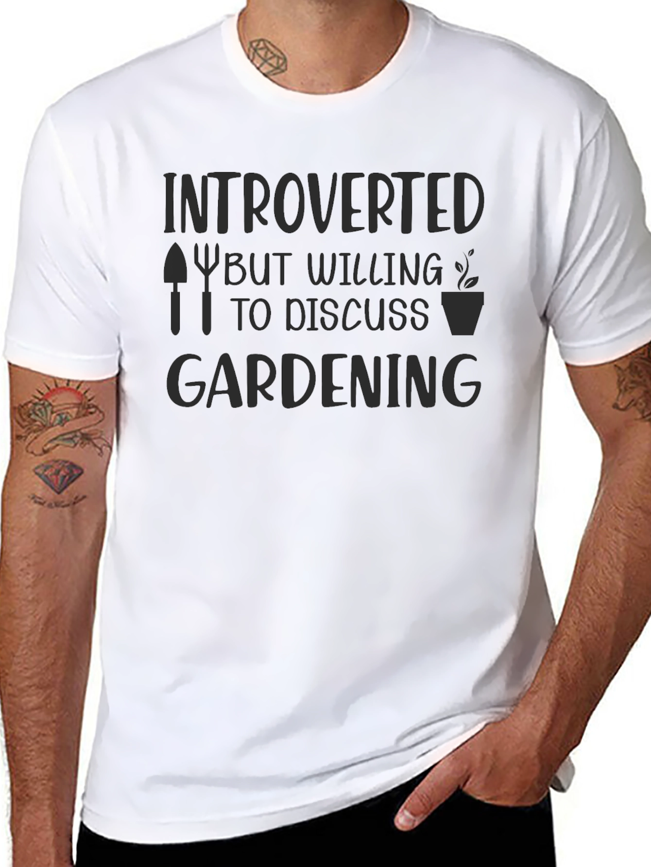 Introverted Gardening T-Shirt