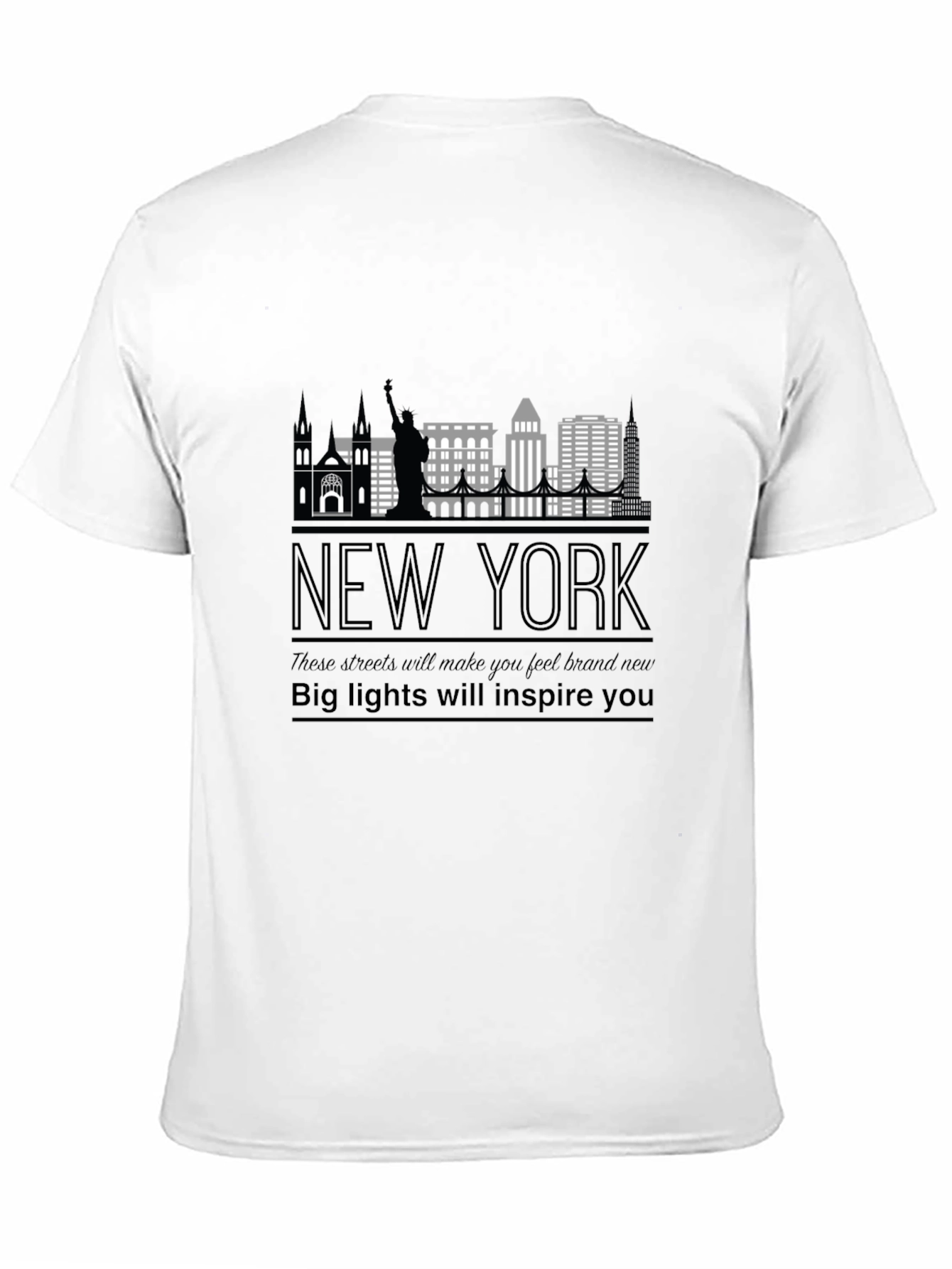 New York Cityscape Graphic Tee - Unisex