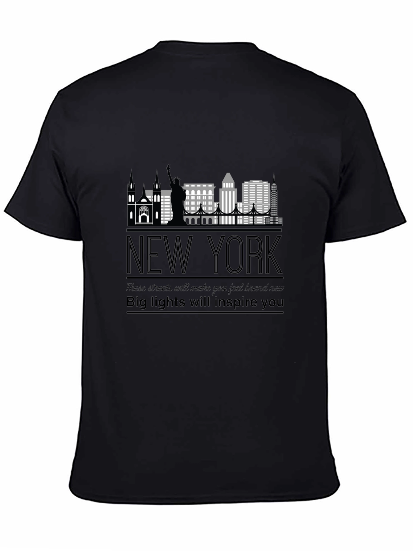 New York Cityscape Graphic Tee - Unisex
