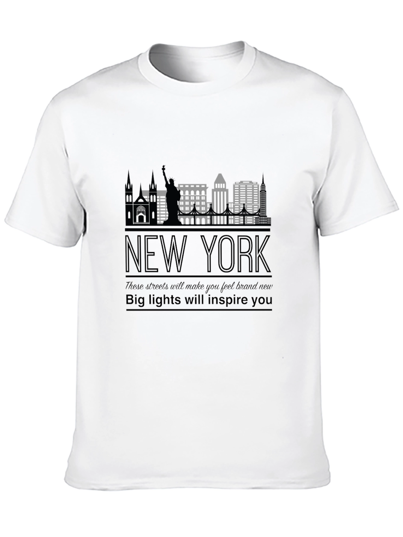 New York Cityscape Graphic Tee - Unisex
