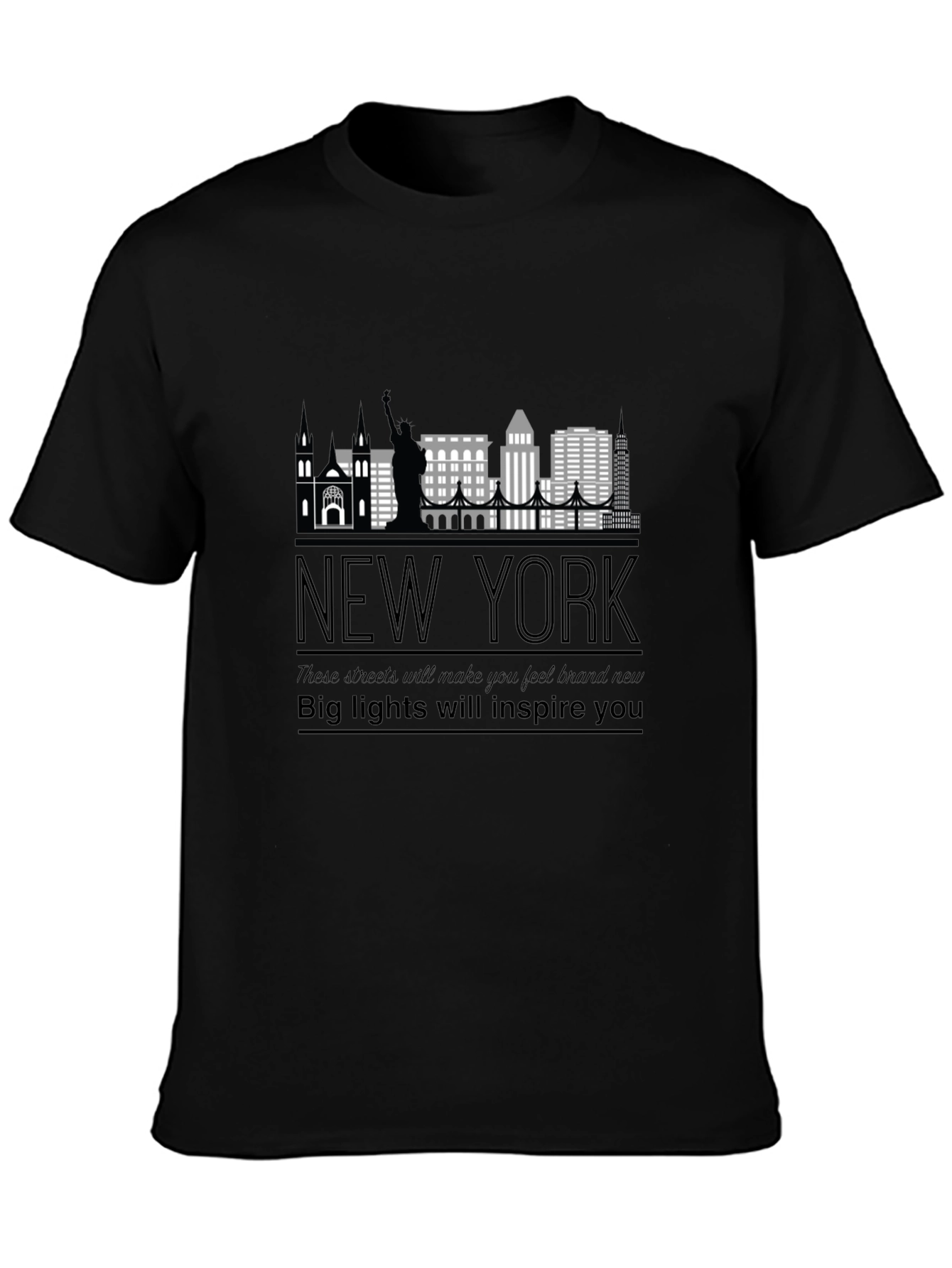 New York Cityscape Graphic Tee - Unisex