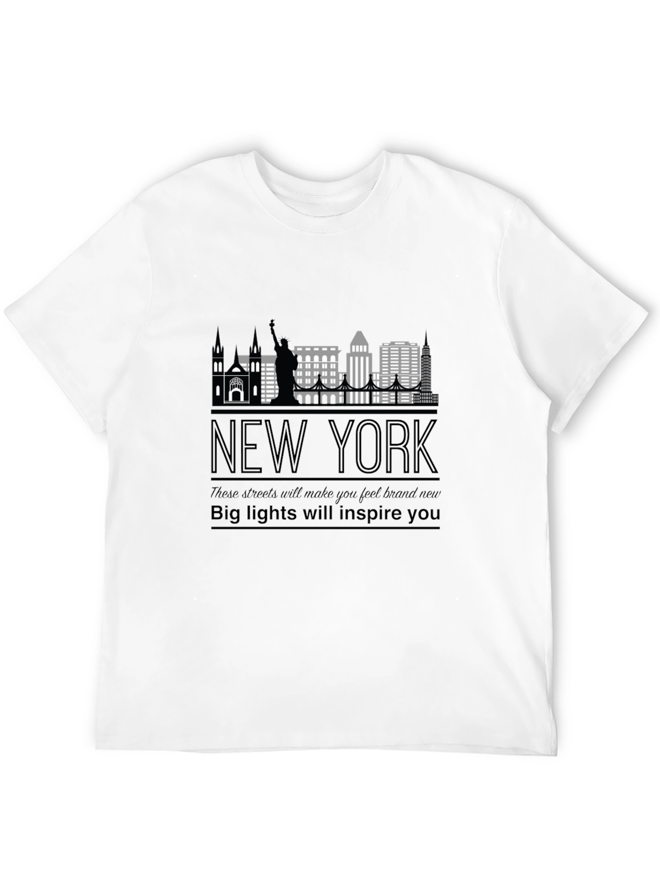 New York Cityscape Graphic Tee - Unisex