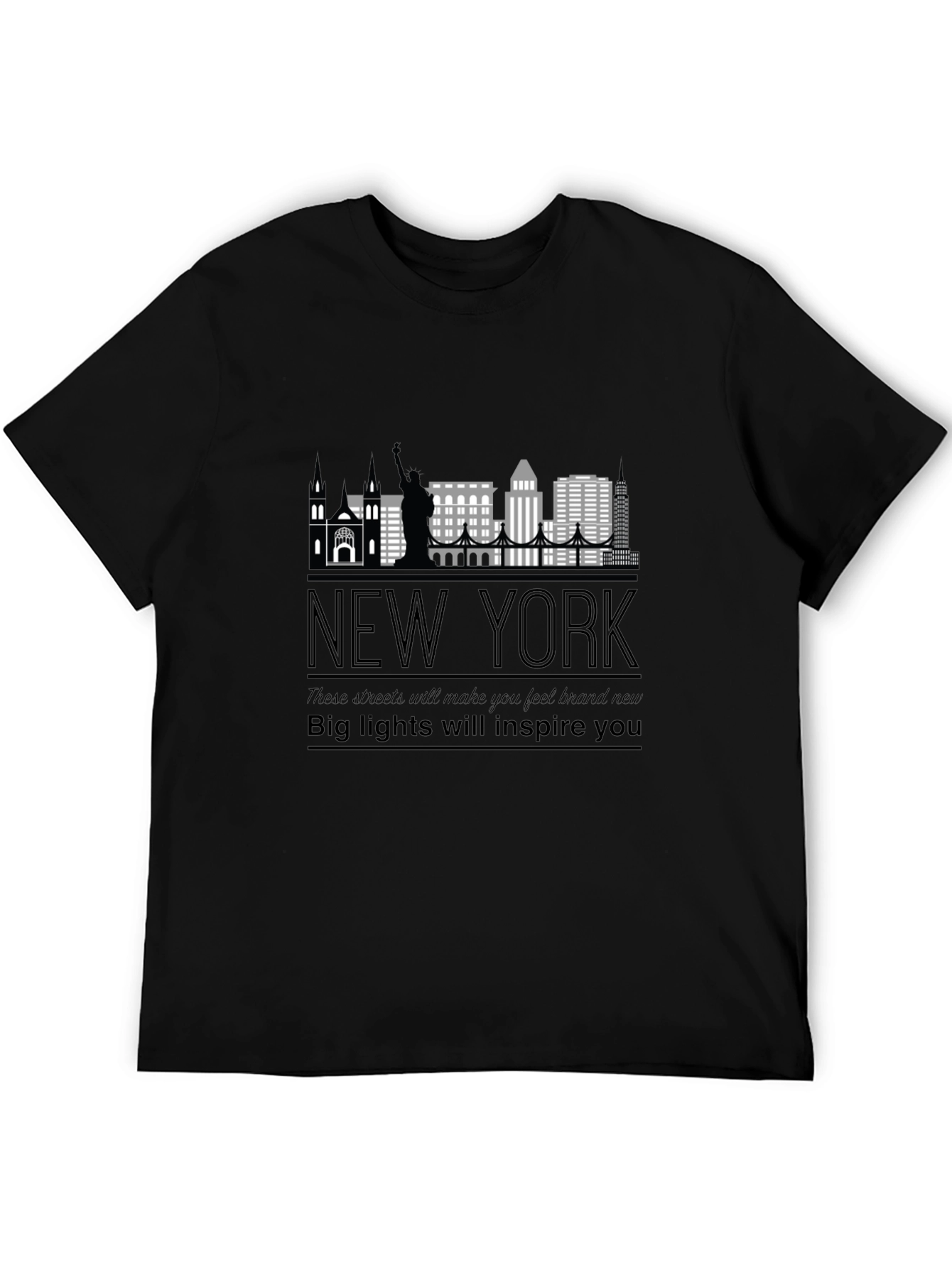 New York Cityscape Graphic Tee - Unisex